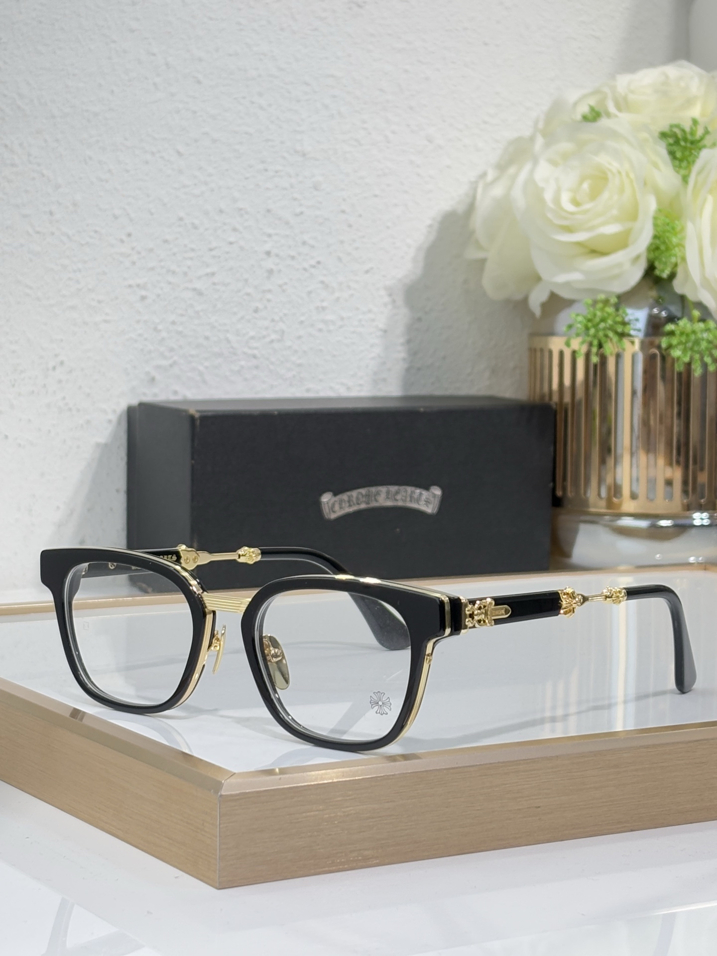 CHROME HEART* Modelo: DUCK BUTTER Tamaño: 52口21-152 🉐230