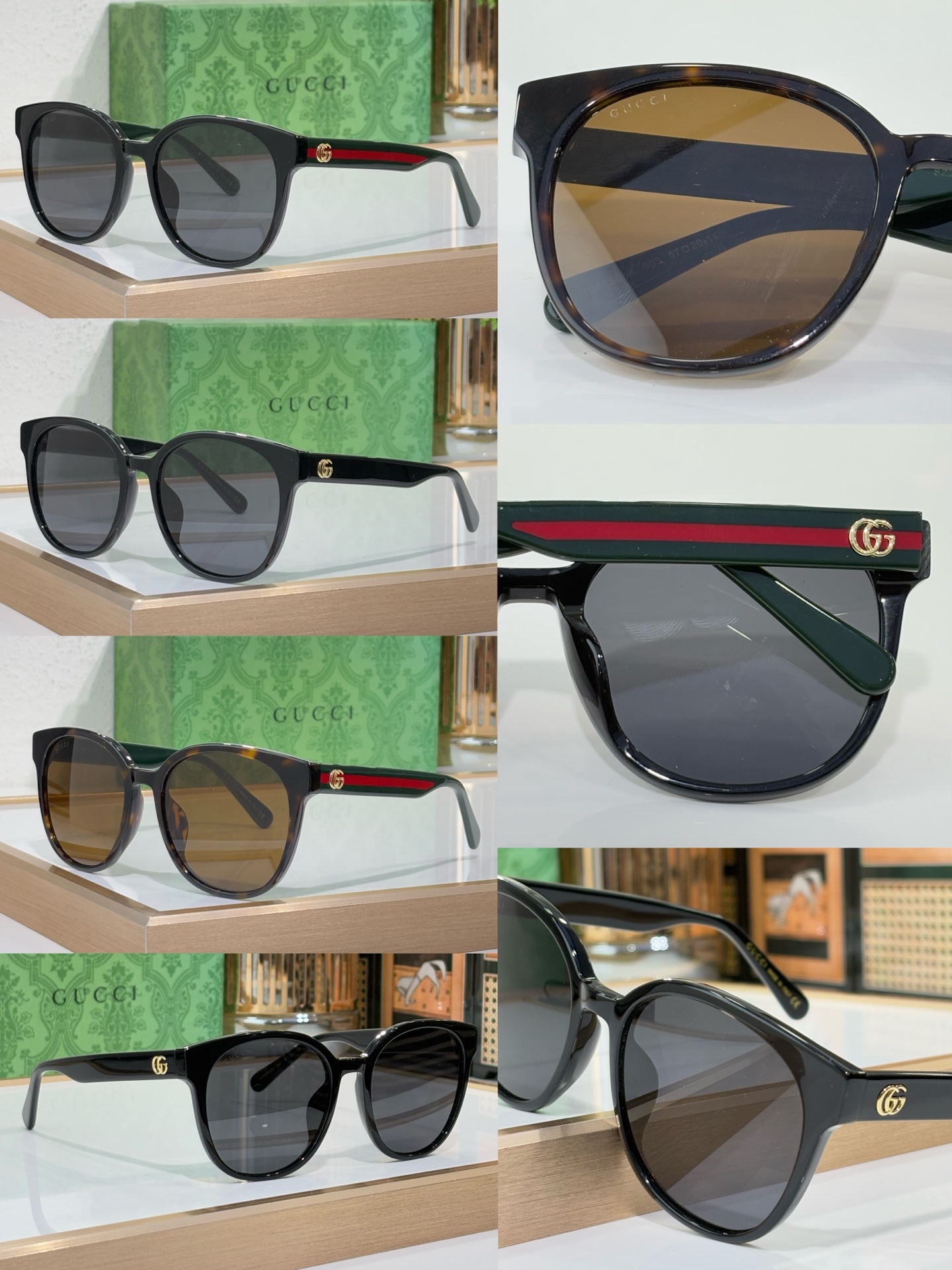 Gucc* Mod：GG0855SK Size：57-20-145