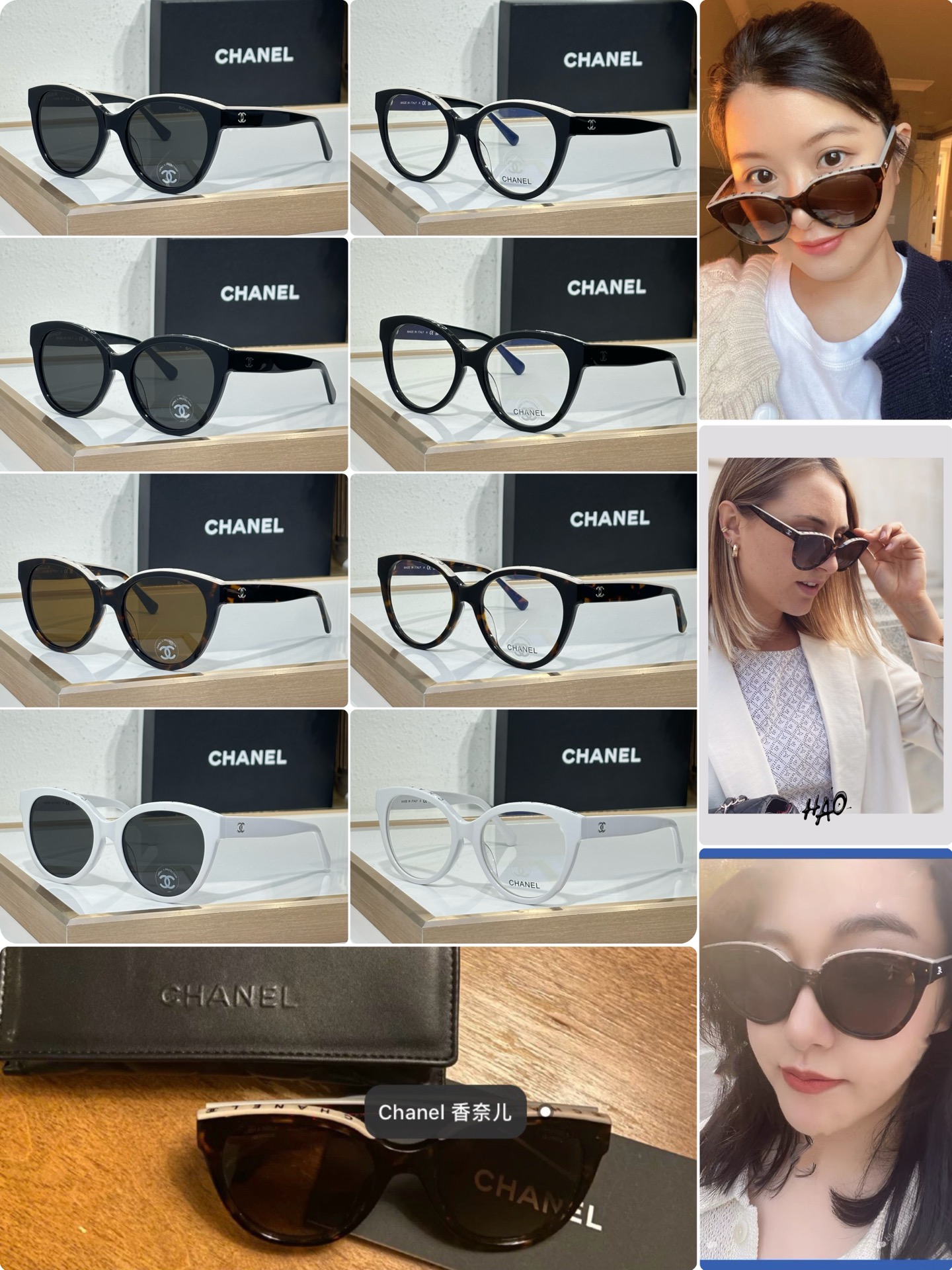 CHANE* MOD:CH5414 Letras de colores redondas