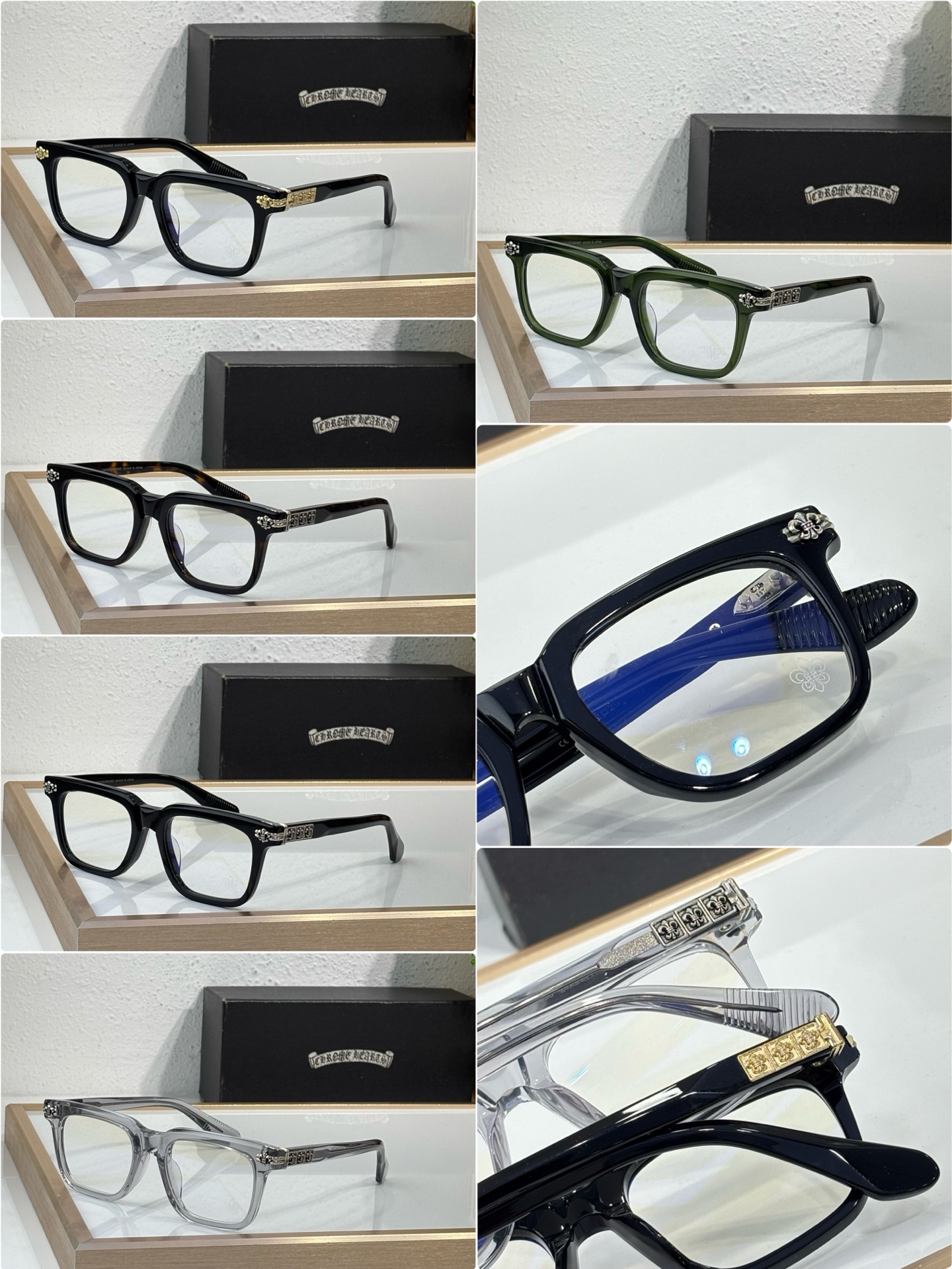 CHROME HEART* MODELO: CH8330 TALLA: 52口20-152