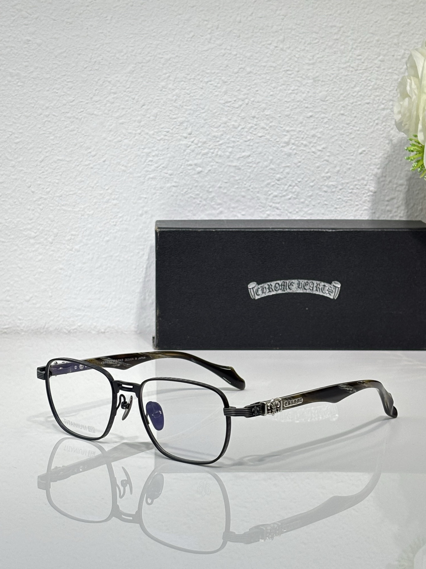 CHROME HEART* montura MODELO: CH8332 TALLA: 52口20-150 🉐200