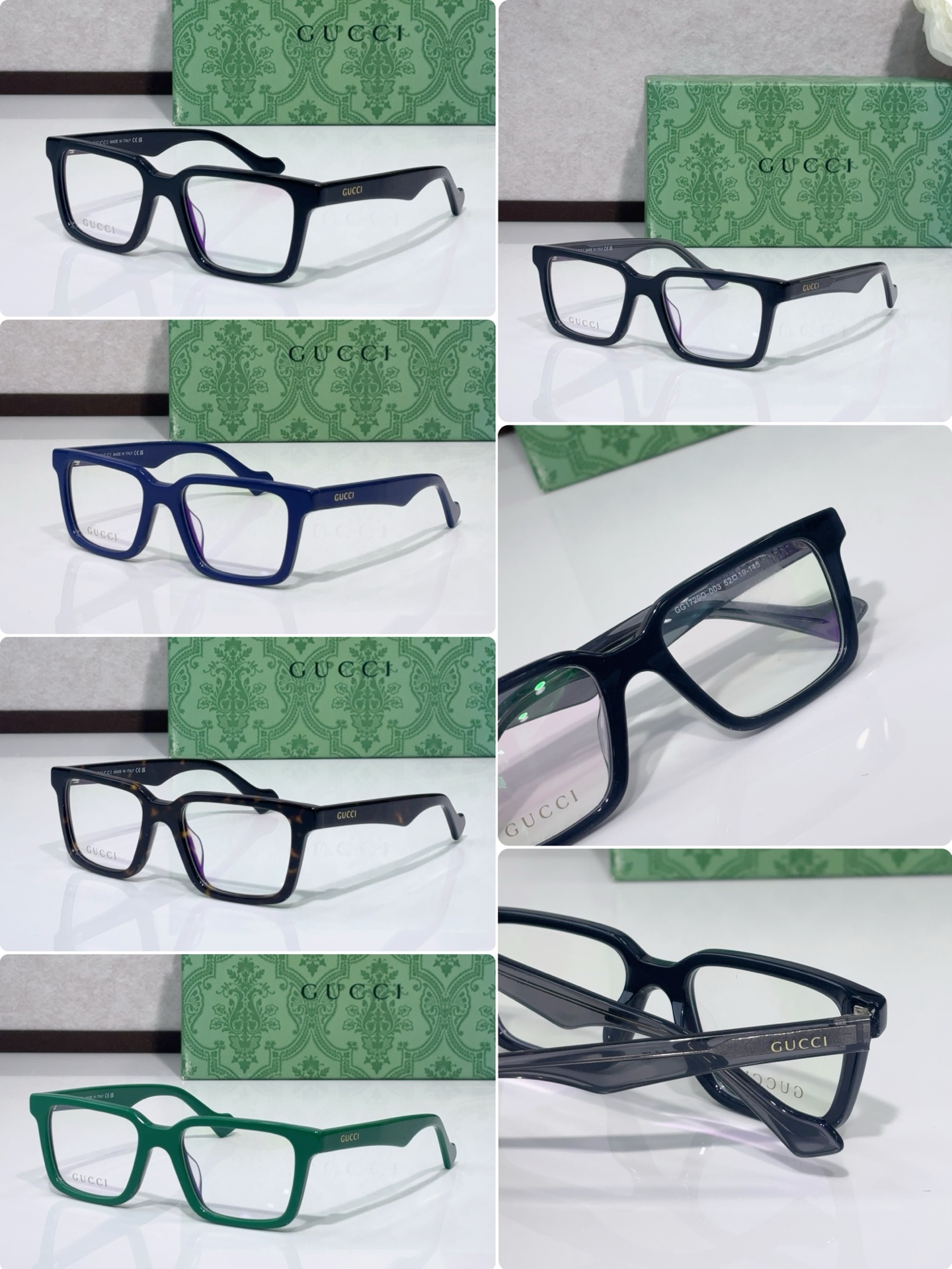 GUCC* MODELO: GG1729O SIZE: 52口19-145