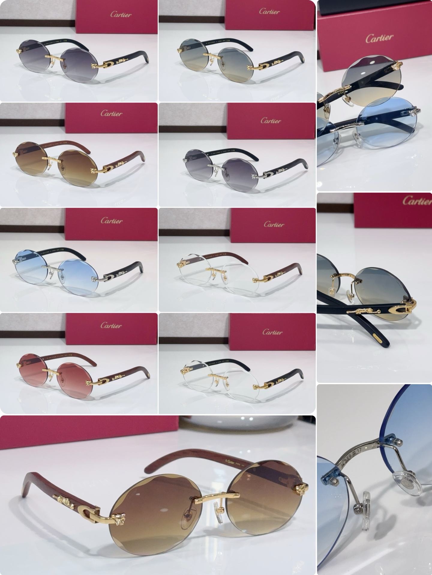 Cartie* MODEL：CT0556S SIZE：59口17-143