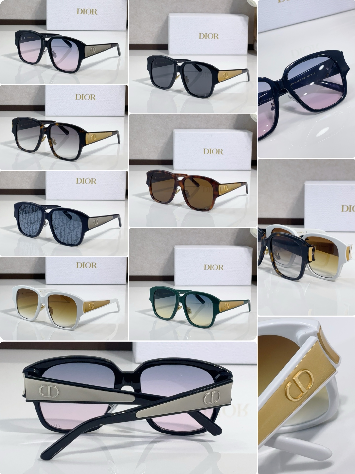 DIO* MODELO: DiorGlow S2F TALLA: 56口18-147
