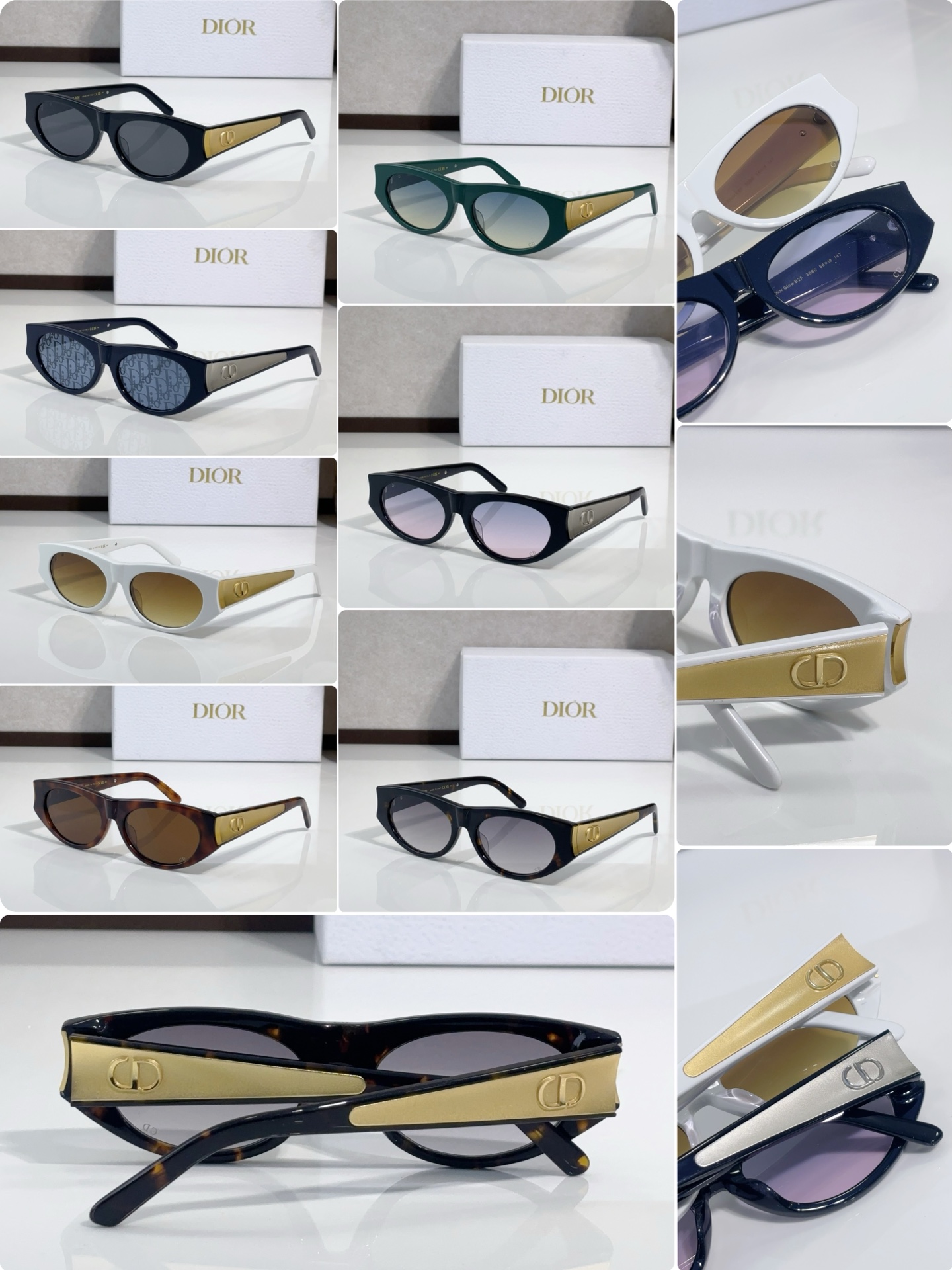 DIO* MODELO: DiorGlow B2F TALLA: 56口18-147