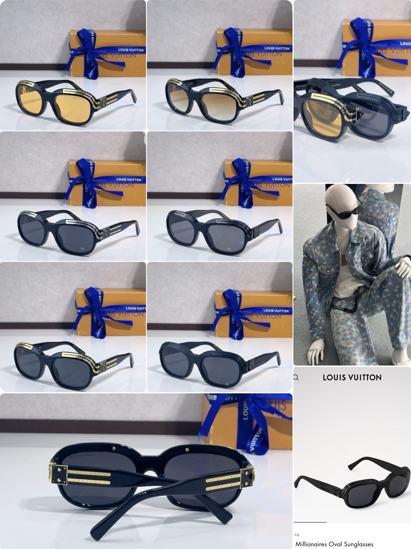 LOUIS VUITTO* MODEL: Z2721U SIZE: 58口20-135