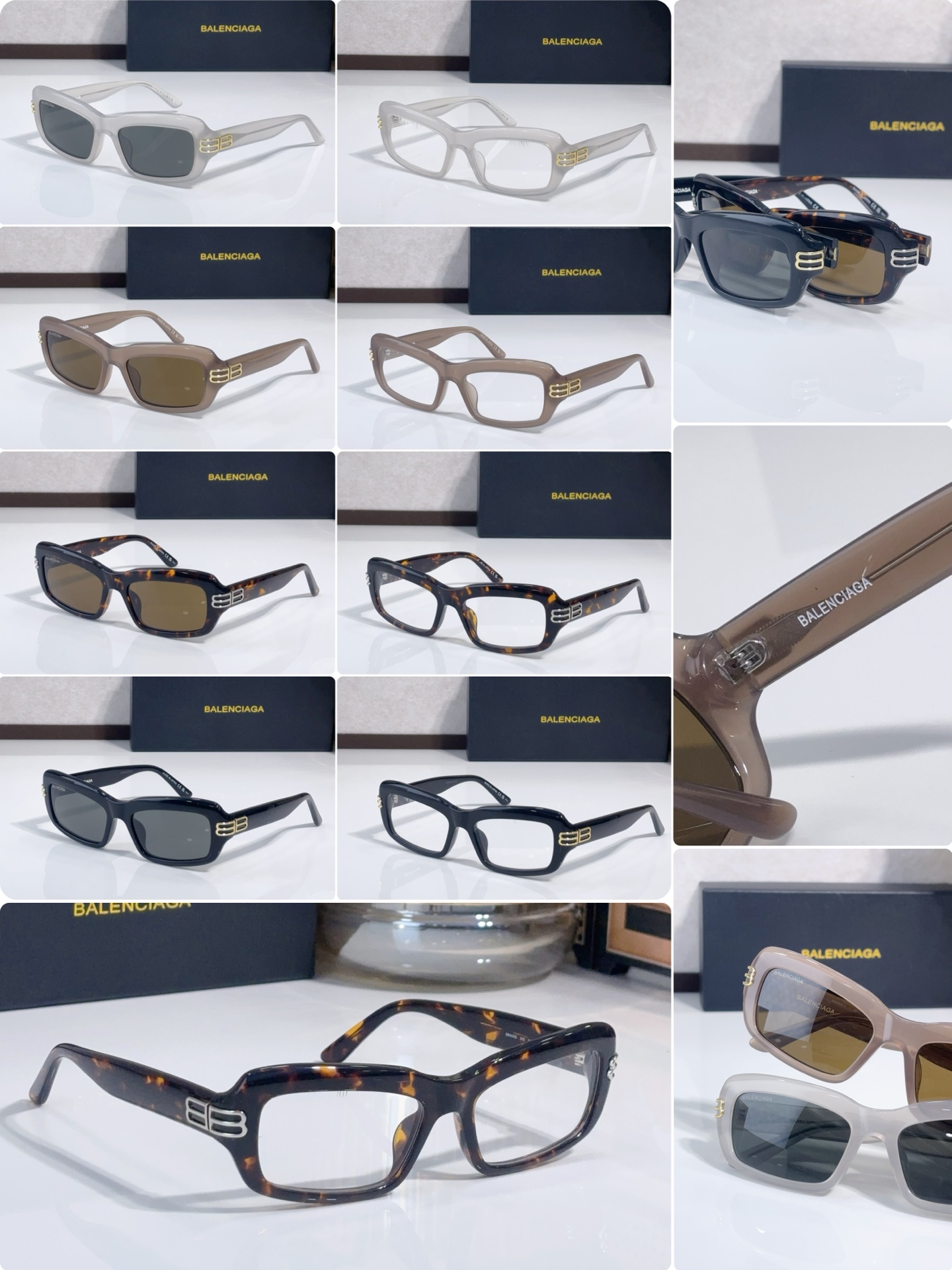 BALENCIAG* MODEL：BB0432S SIZE：57口18-140