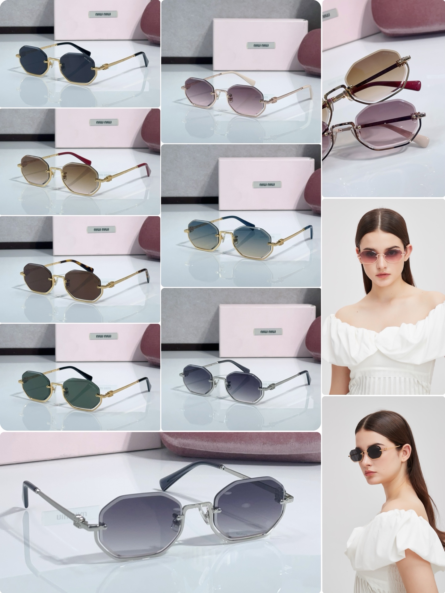 MiuMi* Mod: MU1747S Talla: 52口23-145