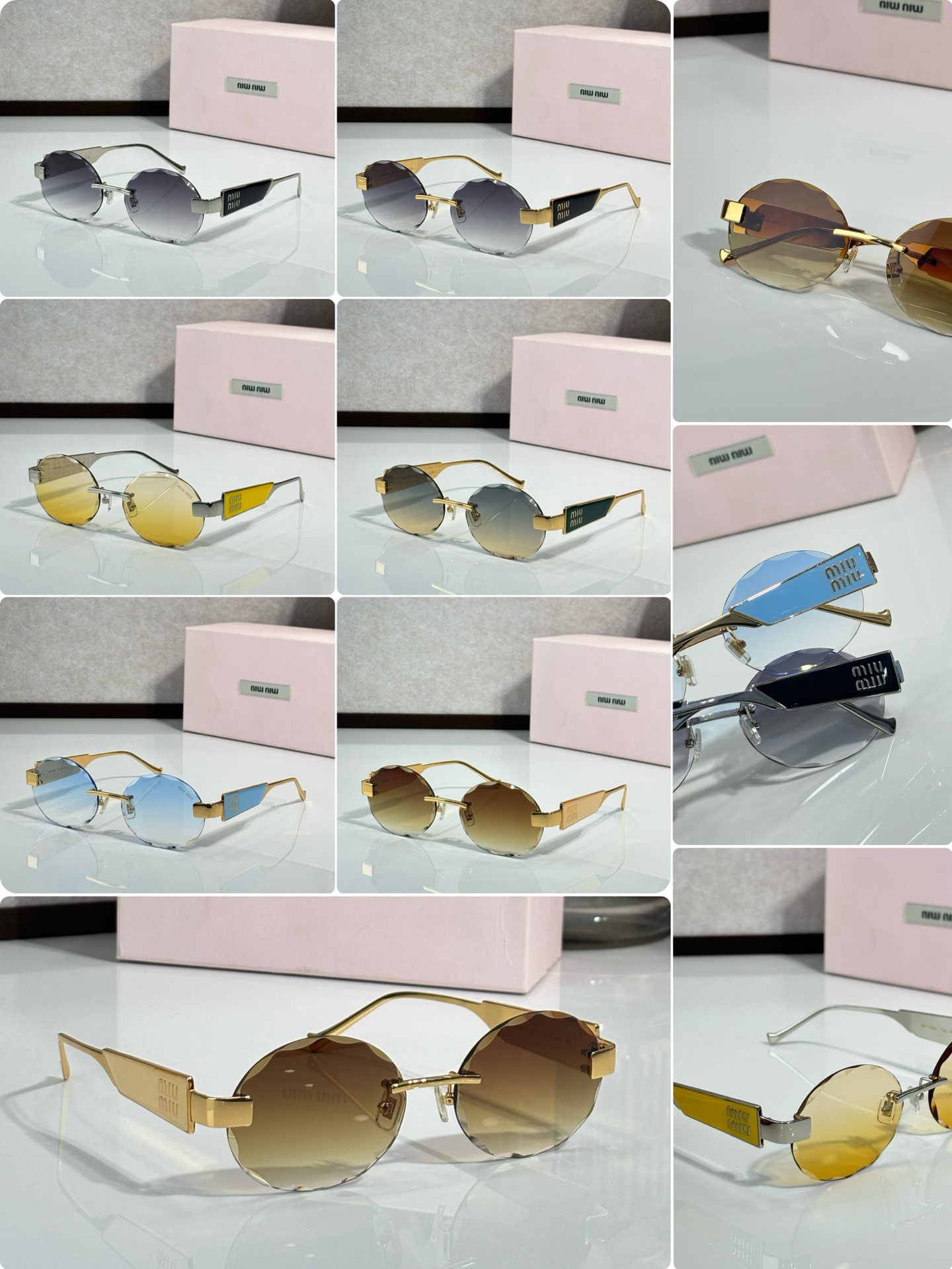 MiuMi* Mod: MU1712LV Size: 57□18-145