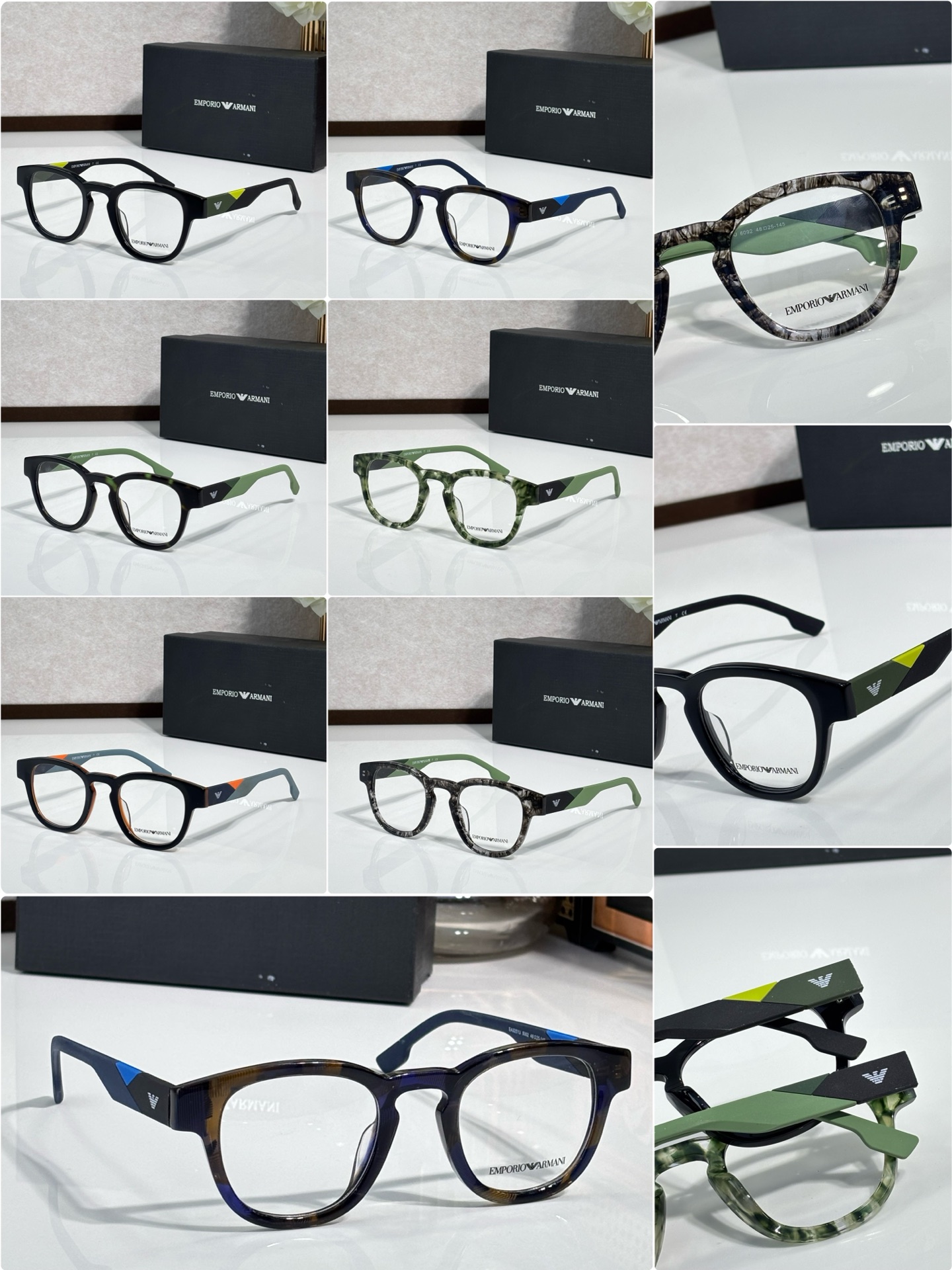 EMPORIO ARMAN* MODEL：EA3251U SIZE：48口25-14