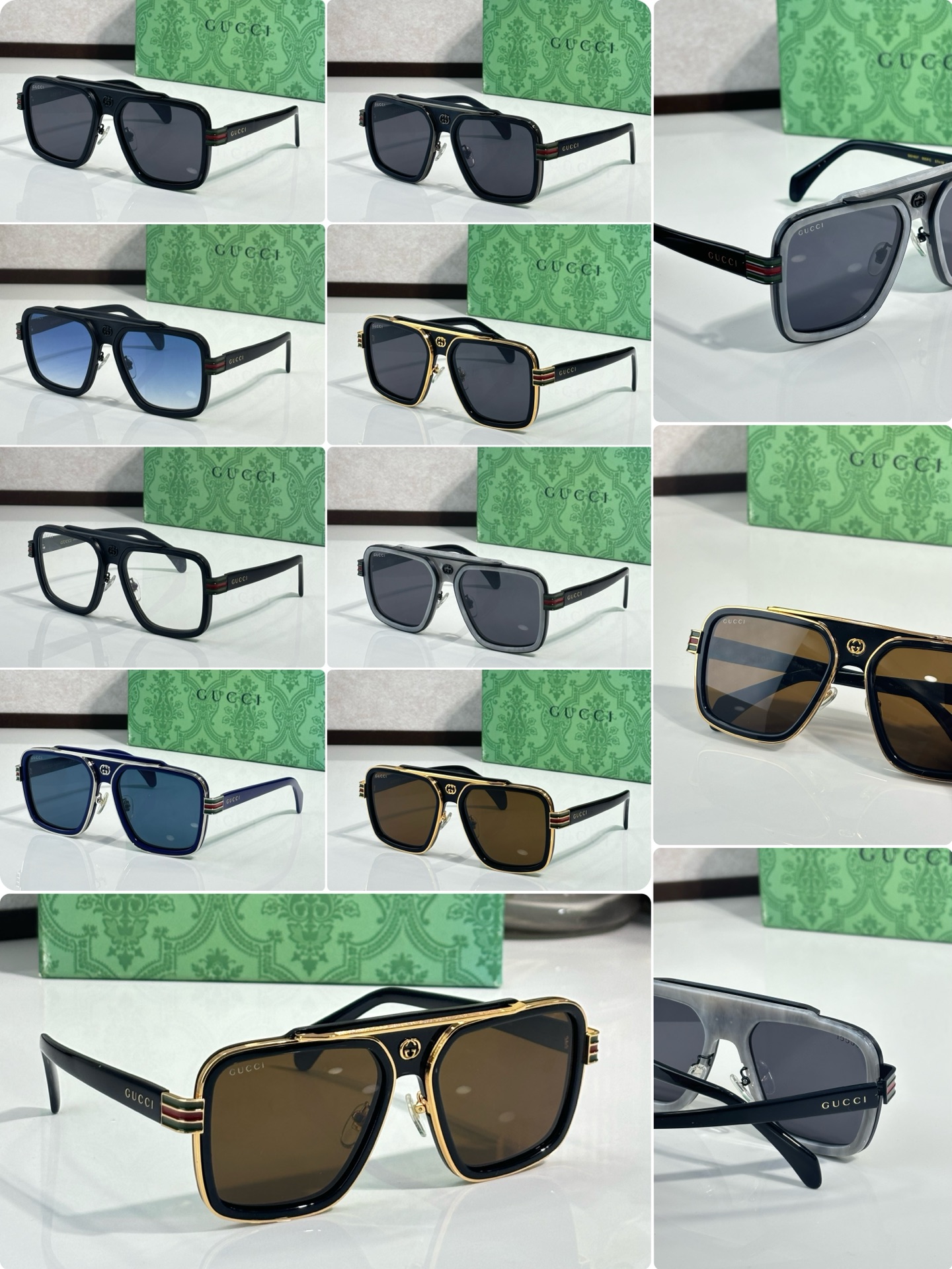 GUCC* MODEL: GG1607 SIZE: 57口19-145