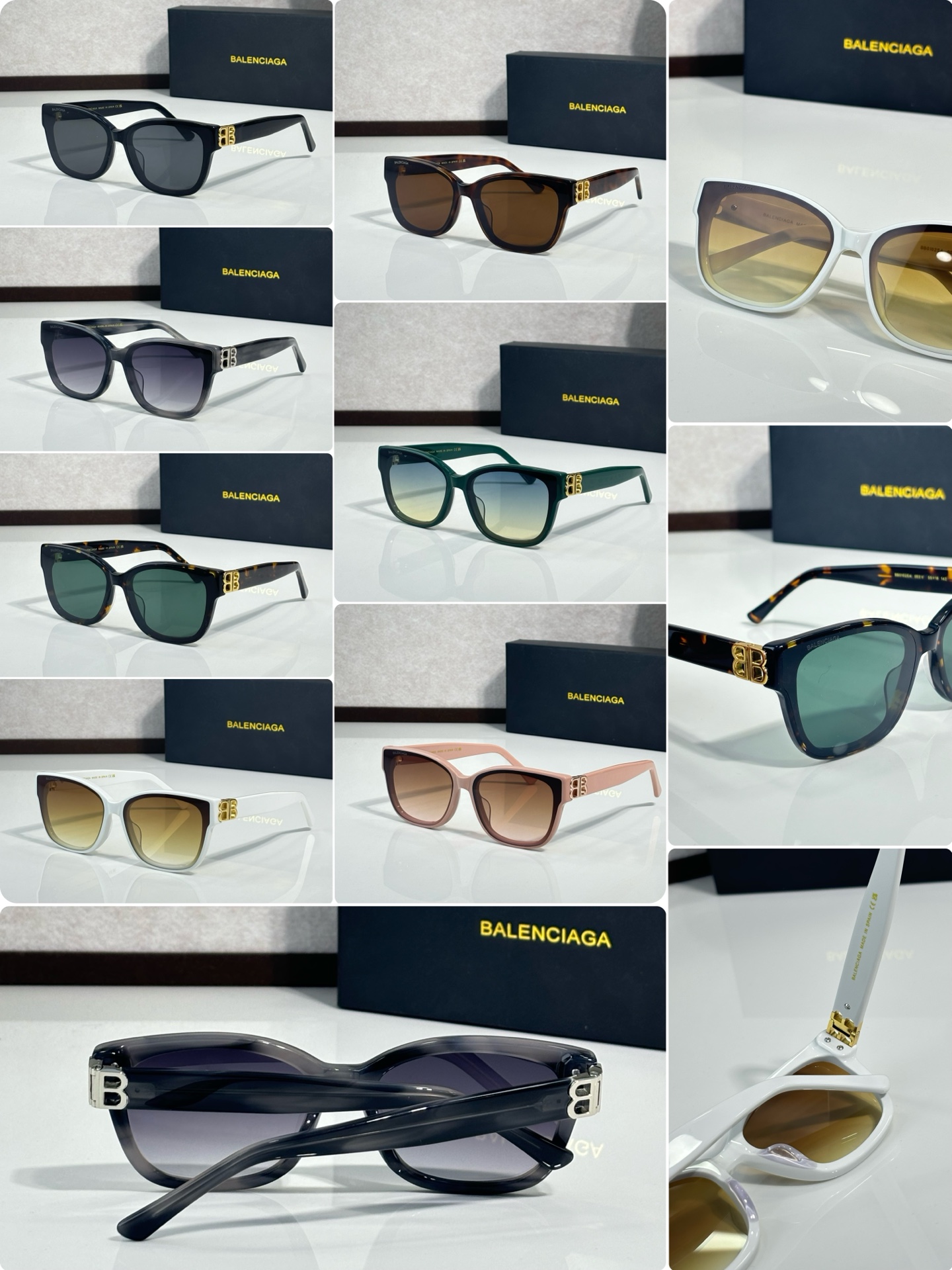 BALENCIAG* MODELO: BB0102SA TALLA: 55口18-142