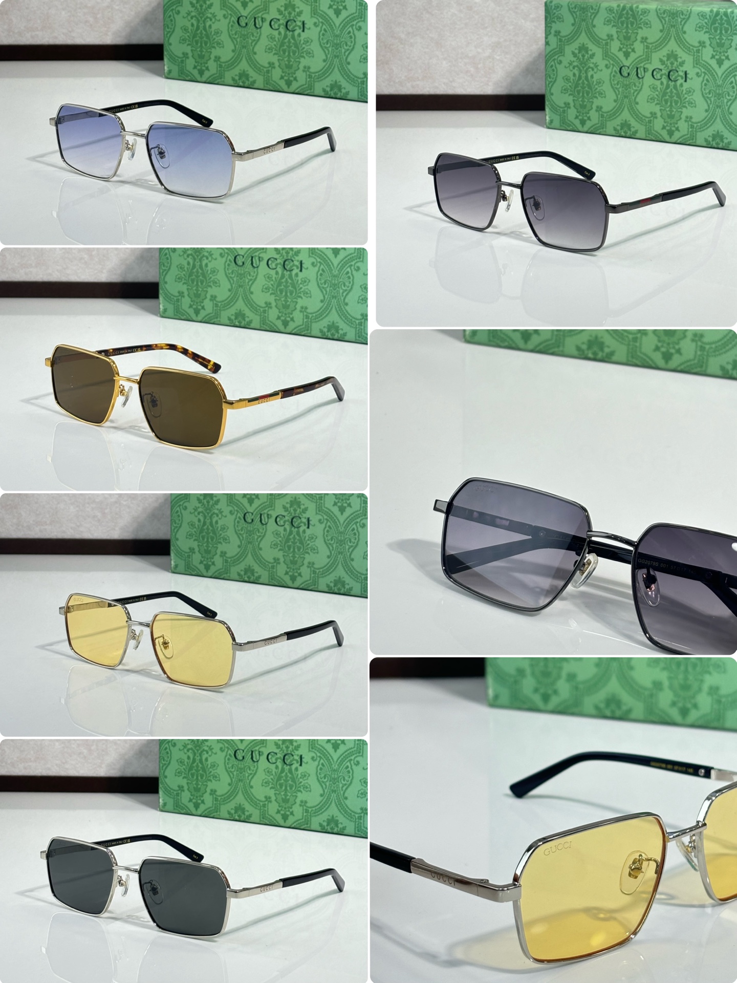 GUCC* MODELO: GG2079S TALLA: 57口17-145