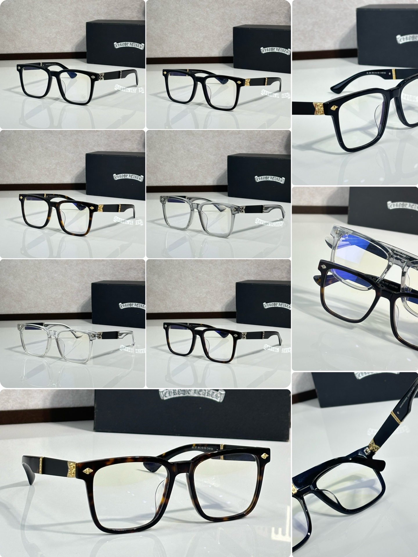 CHROME HEART* MODELO: CH8164 TALLA:56口18-150