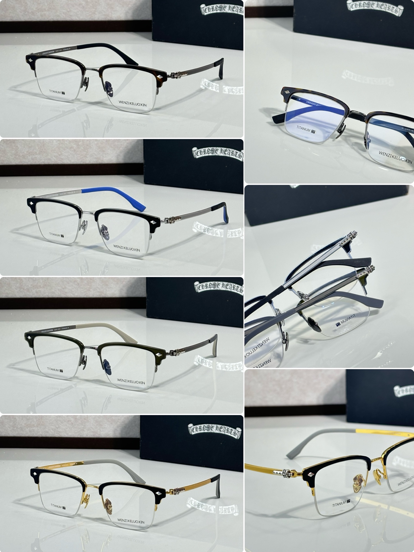 CHROME HEART* MODEL:CH5566 SIZE: 51口19-148