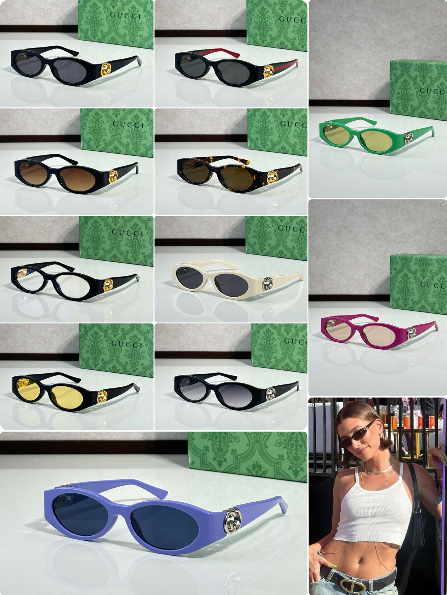 GUCC* MODELO: GG1660S TALLA: 54口16-135