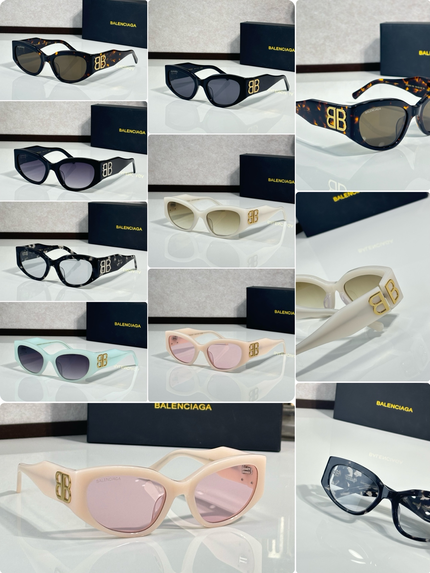 BALENCIAG* MODELO: BB0324S TALLA: 55口20-135