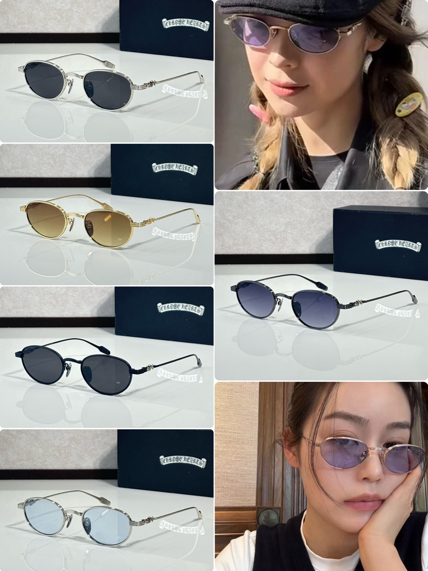CHROME HEART* MODEL:CLITORIAL SIZE: 52口22-147