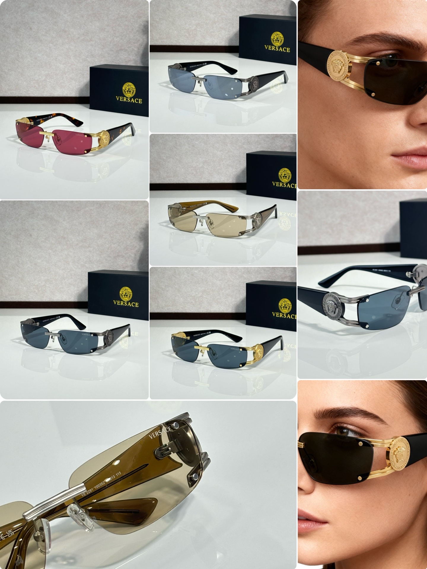 Versac* Mod: VE2291 Talla: 59口13-115