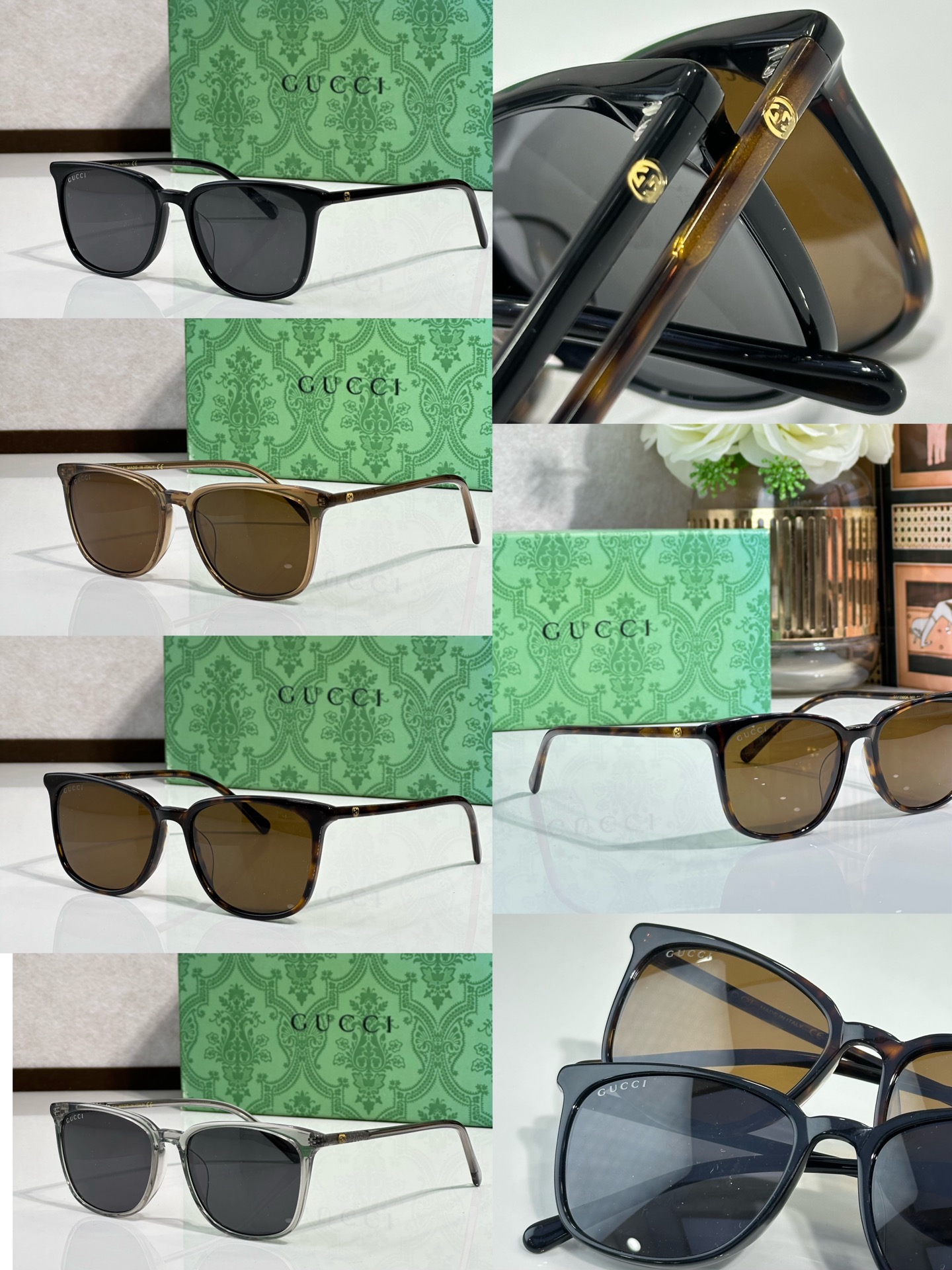 GUCC* MODELO: GG1230OA TALLA: 53口17-145
