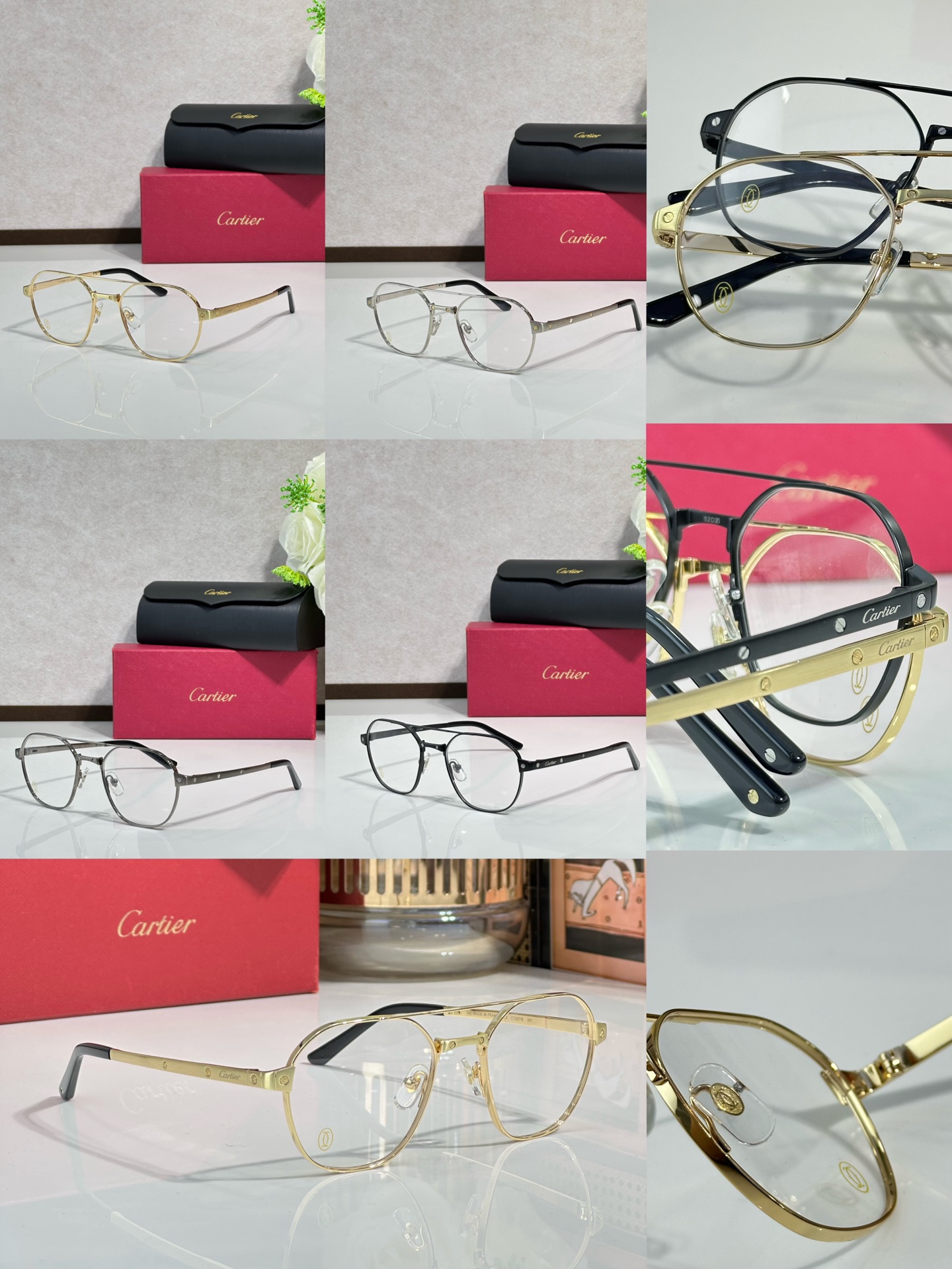 Cartie* 钛 MOD: CT0571S Talla: 52口20-145