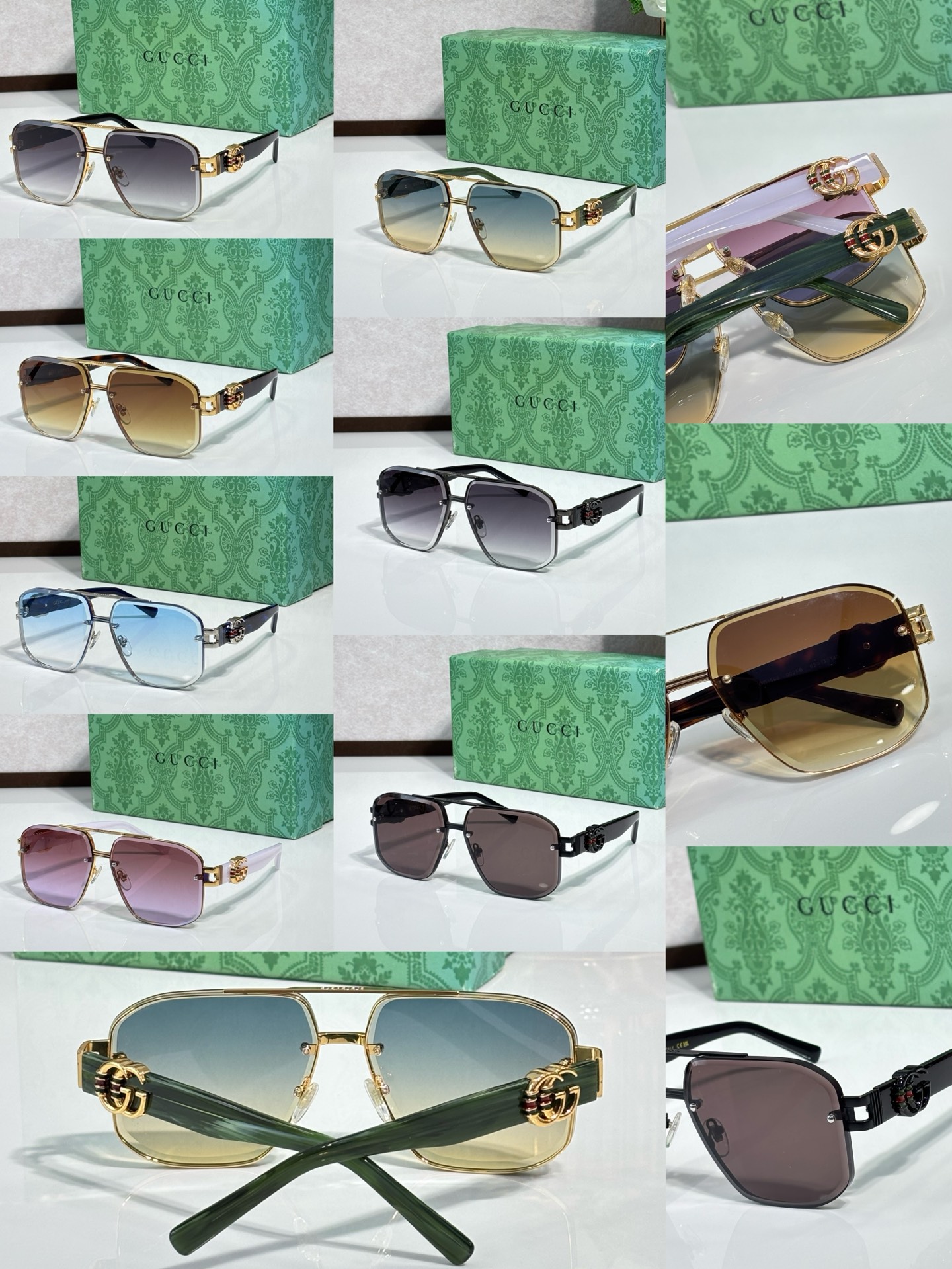 GUCC* MODELO: GG1596 TALLA: 63口13-140