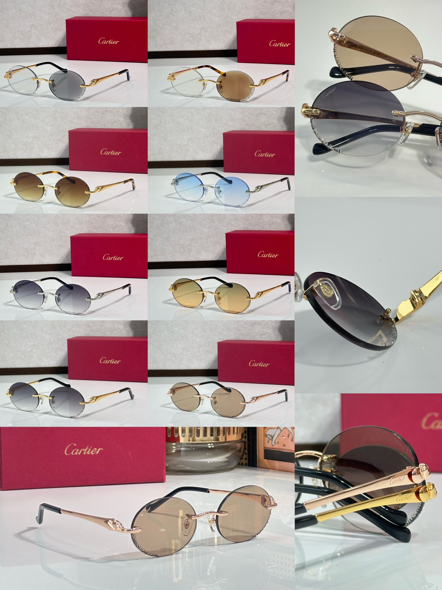 Cartie* MOD：CT0927S Talla：55口19-137