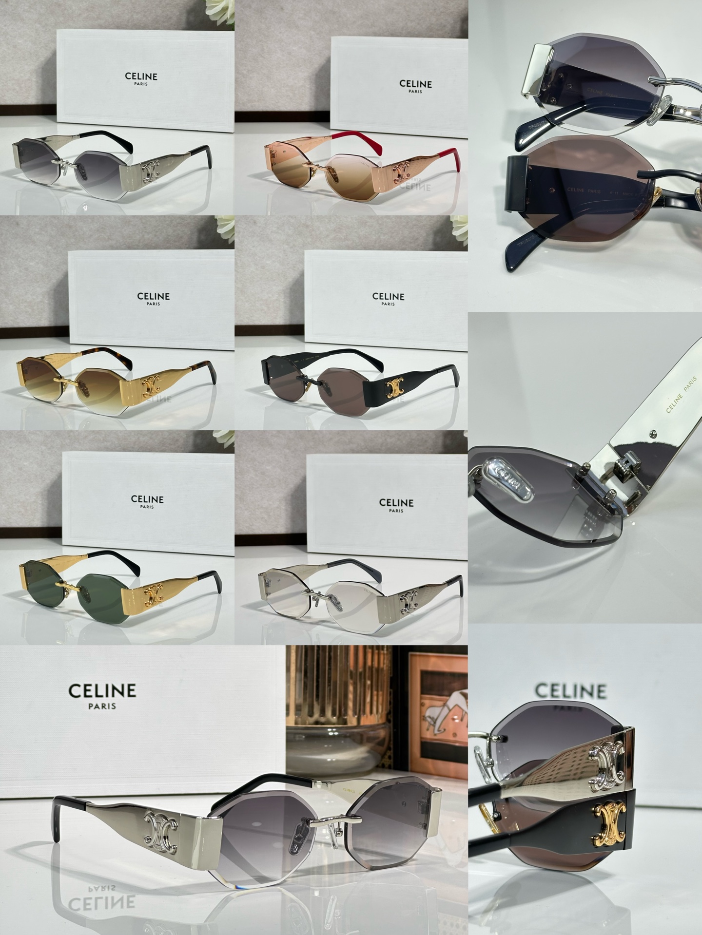 CELIN* MODELO:CL1864LU TALLA:57口17-145