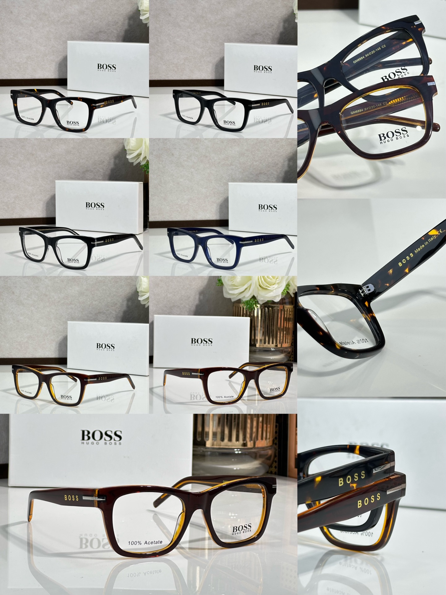 BOS* MODELO: QM8884 Talla: 53口17-145