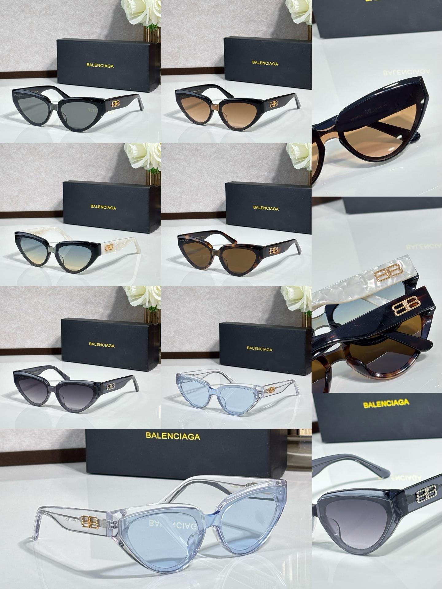 BALENCIAG* MODELO: BB 1922LK TALLA: 55口19-143