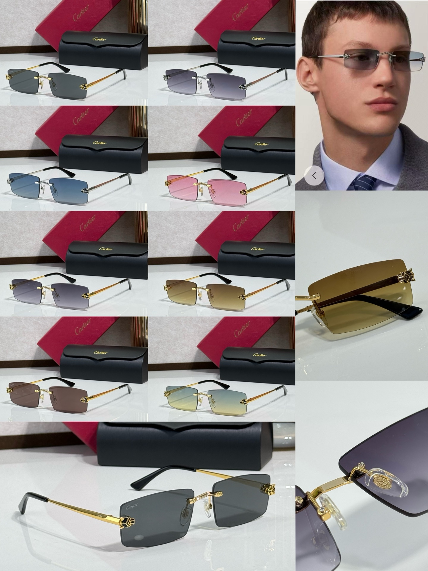 Cartier* MOD: CT0598O Talla: 55口20-145