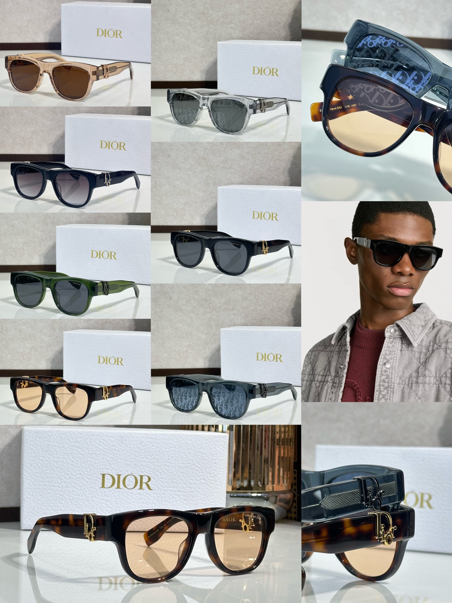 DIO* MOD: DiorOblique S4I Talla: 53口19 145