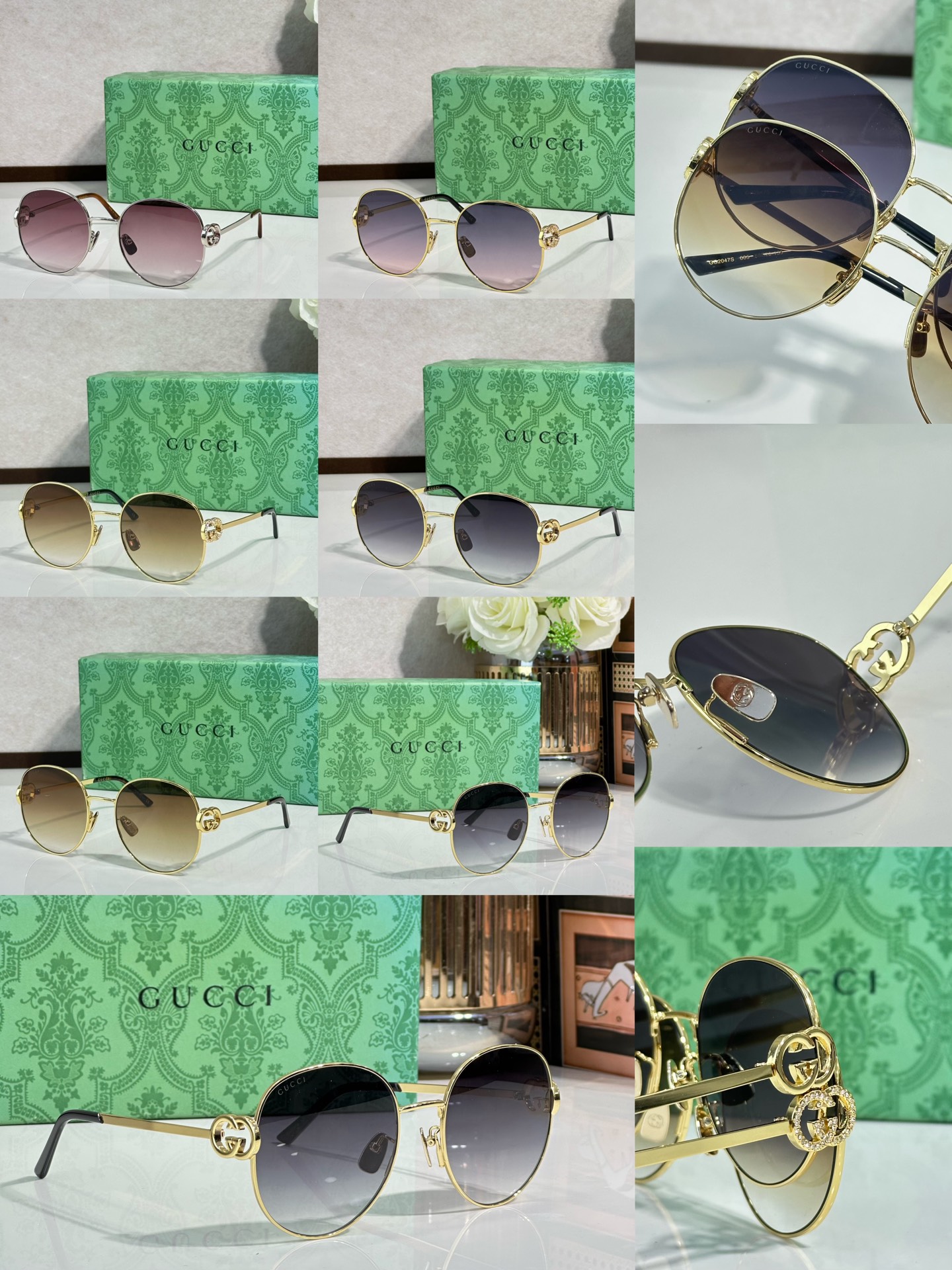 GUCC* MOD：GG2047S Talla：58口20-135