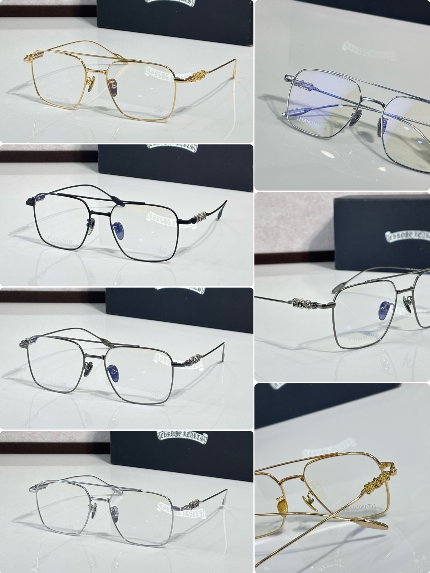 Chrome Heart* MODELO:CH8235 TALLA:56口18-149