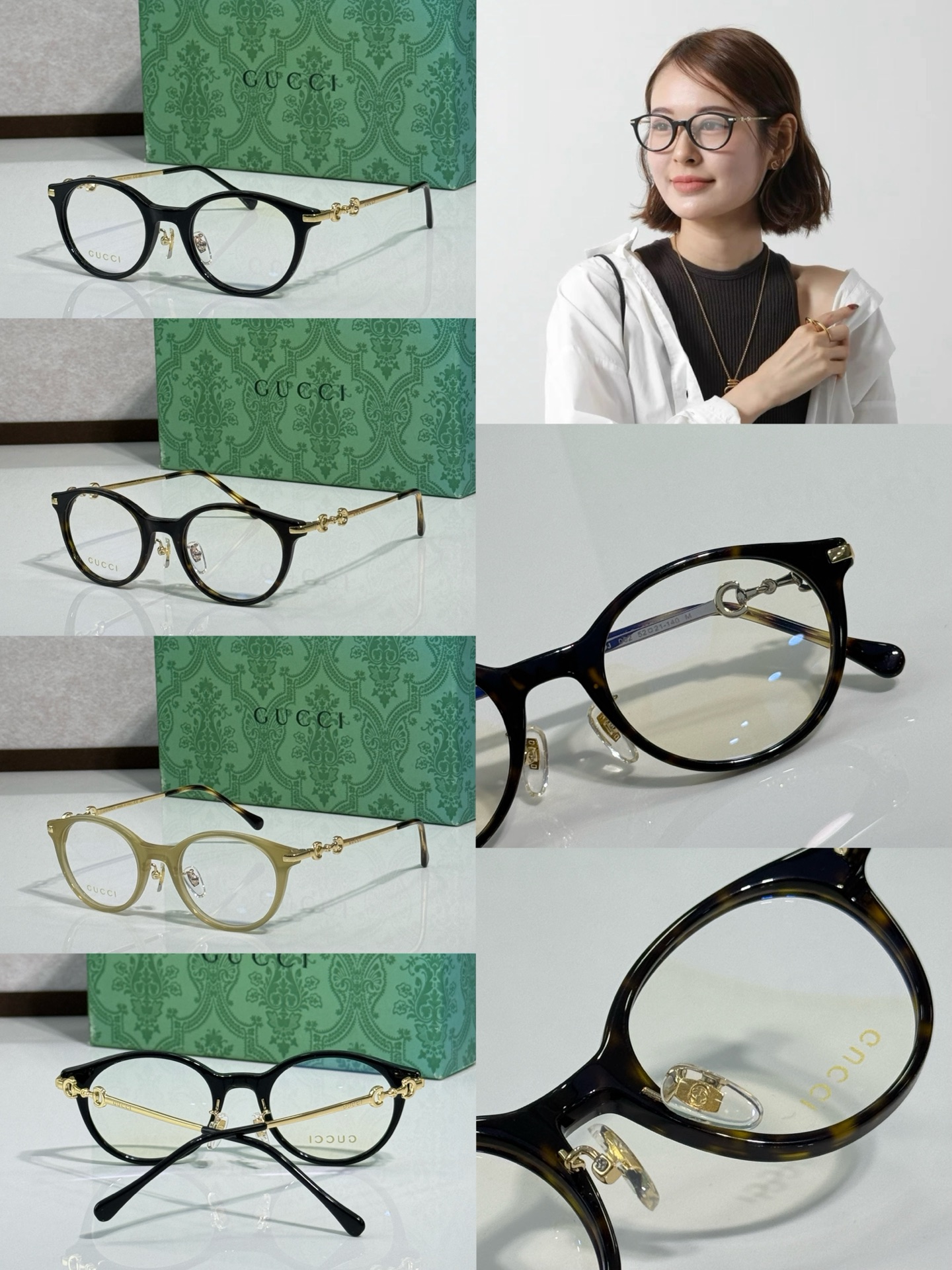 GUCC* MOD：GG1904OJ Talla：52口21-140