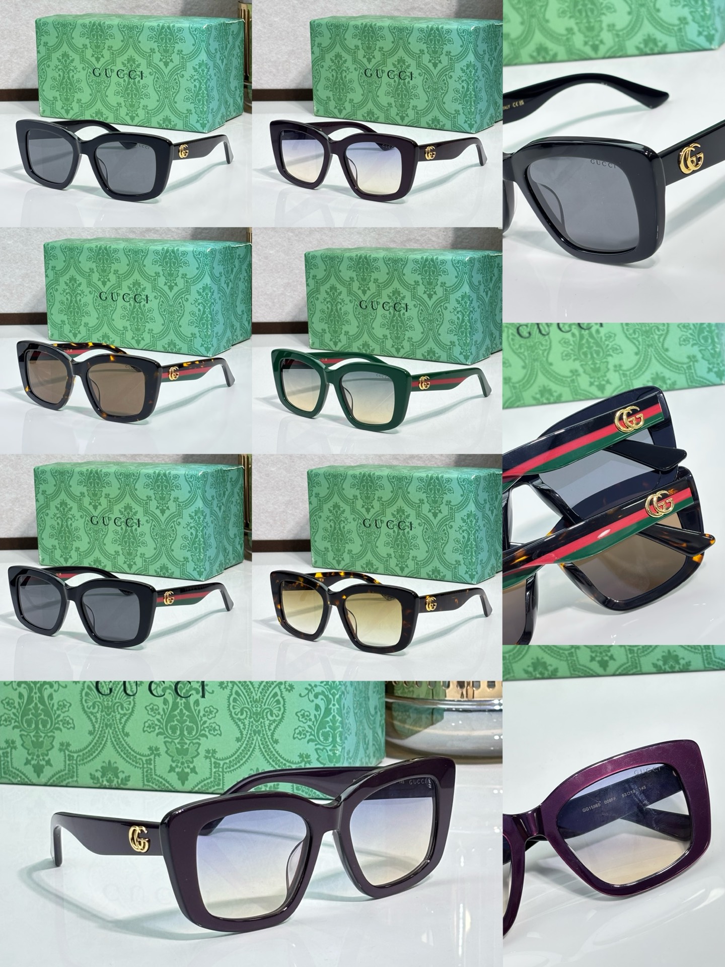 GUCC* MOD：GG1556S TALLA：53口19 145
