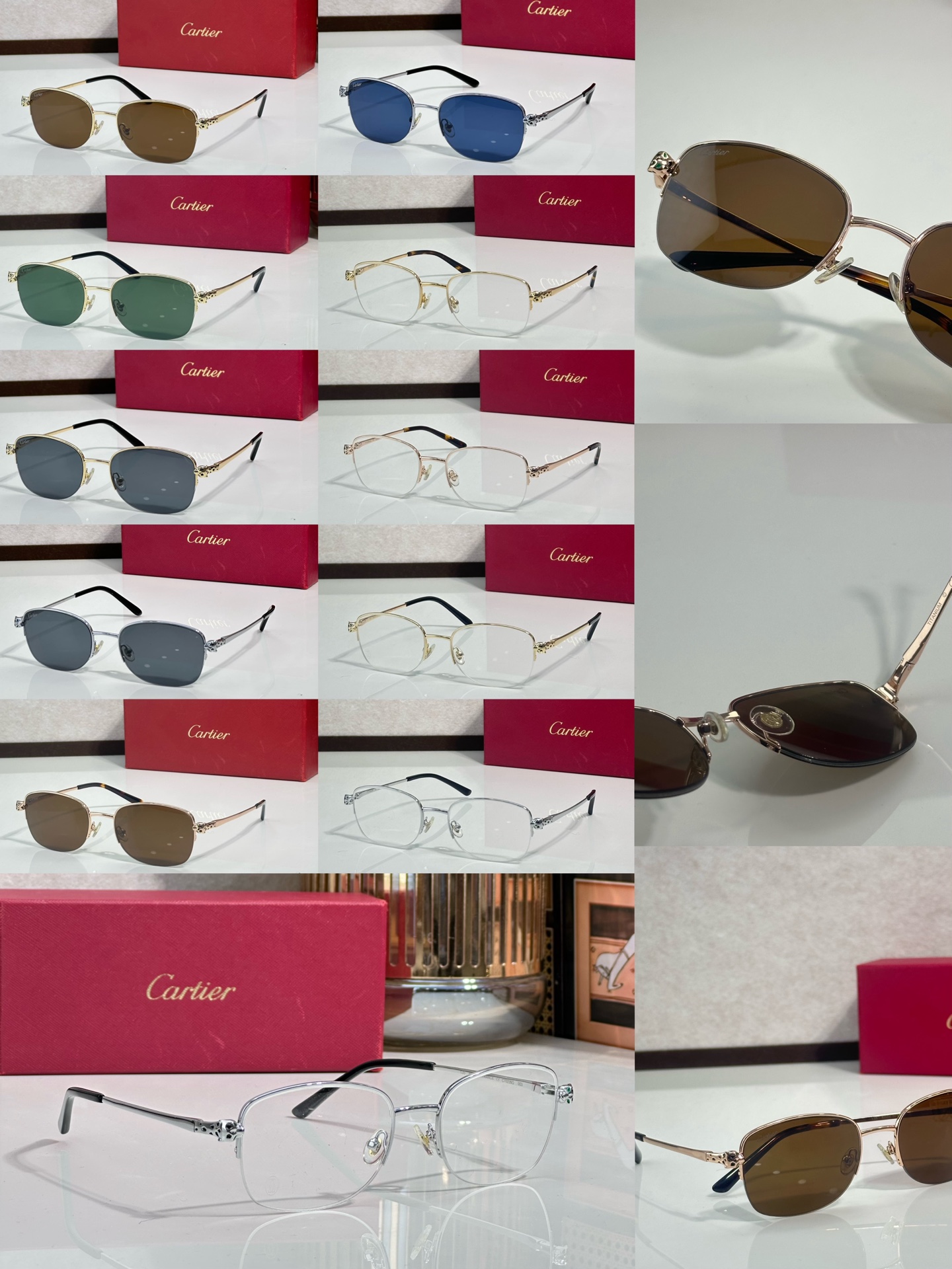 Cartie* Titanio MODELO: CT0235O TALLA:54口19-135