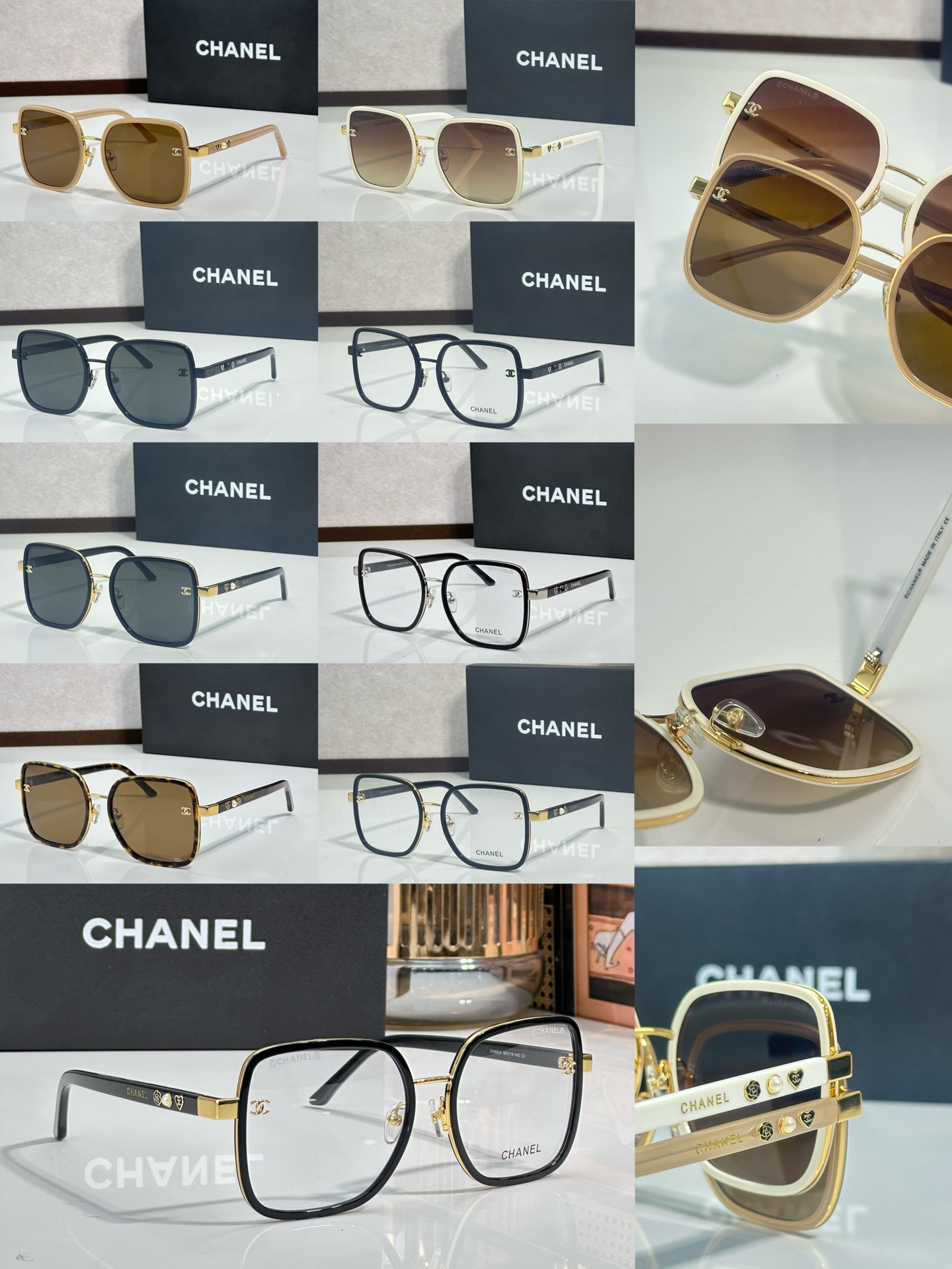 CHANE* MOD: CH8823 Size: 58口18-145