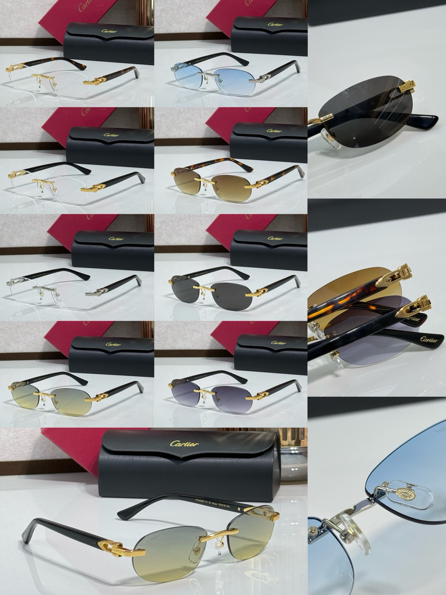 Cartie* MOD：CT0455O Talla：52口16 145