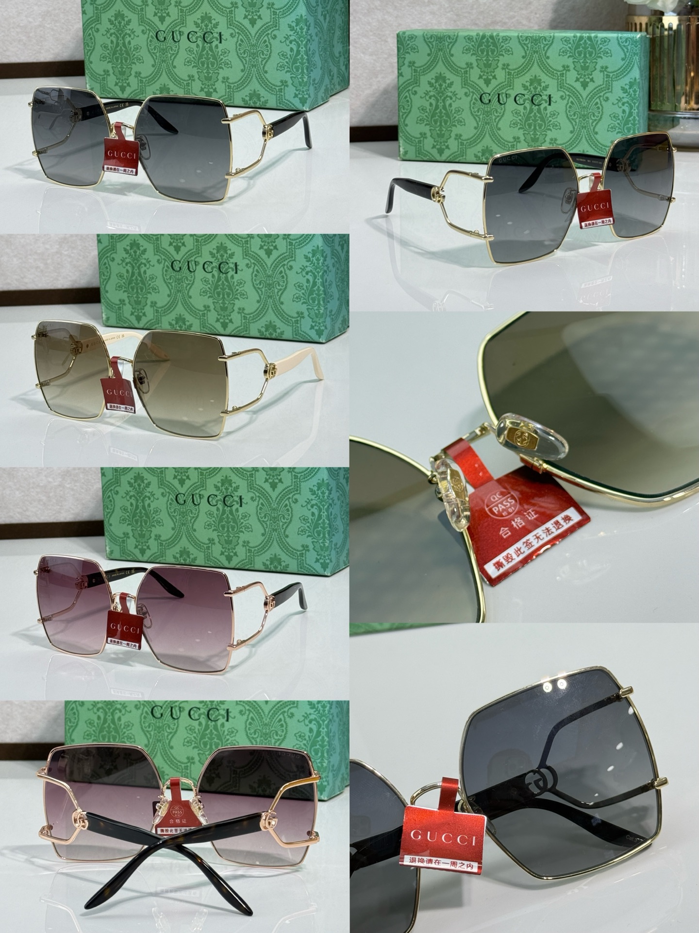 GUCC* MOD：GG1564SA Talla：61口17-145