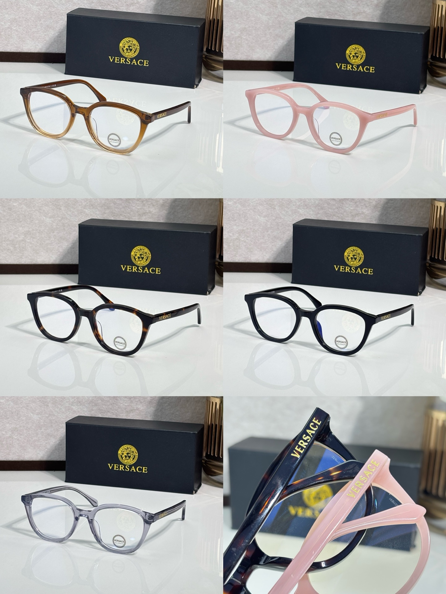 Versac* Mod: VE3379D Talla: 53口21-145