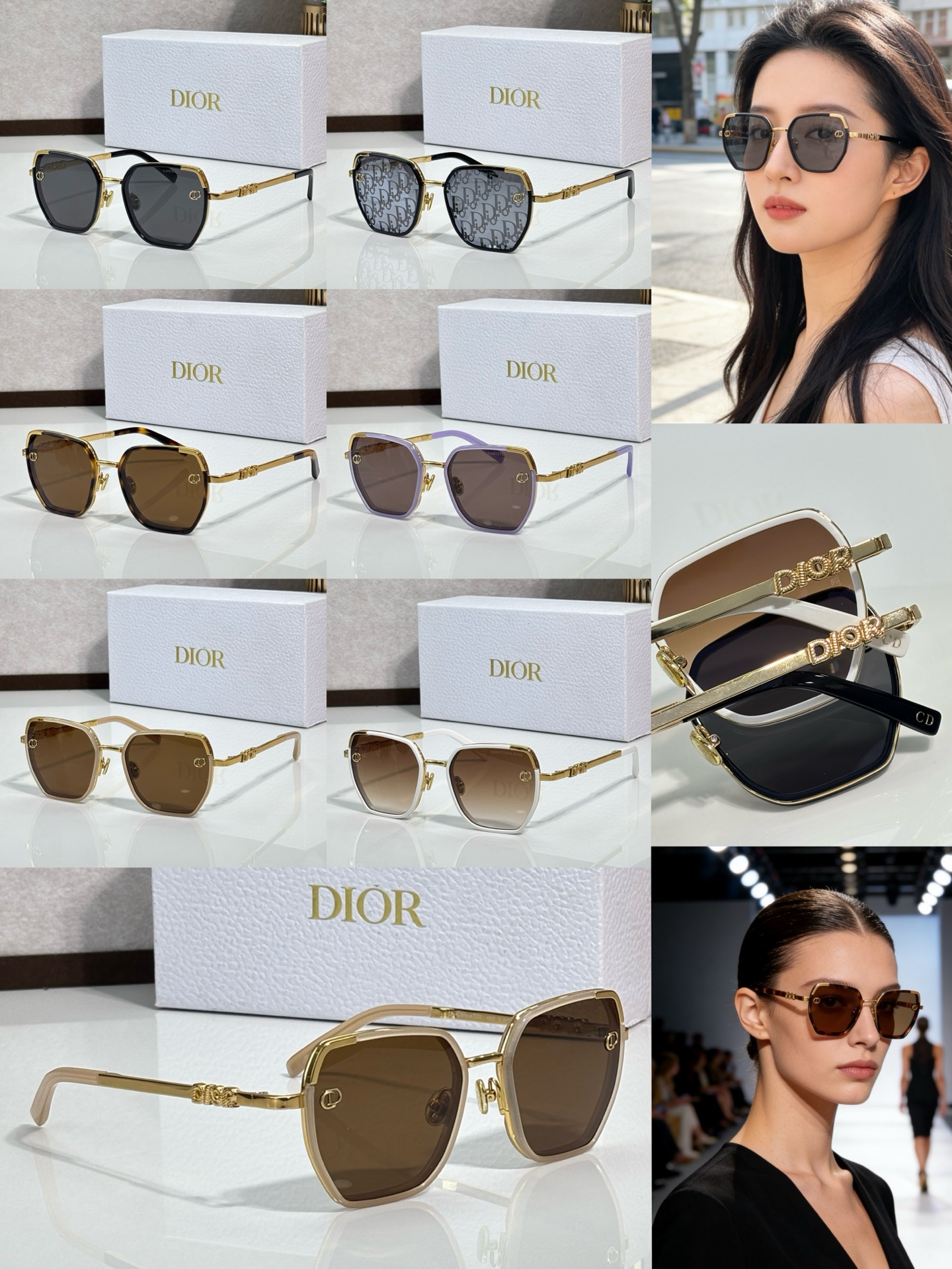 DIO* MODELO: DiorOblipue D3U TALLA: 54口17-145