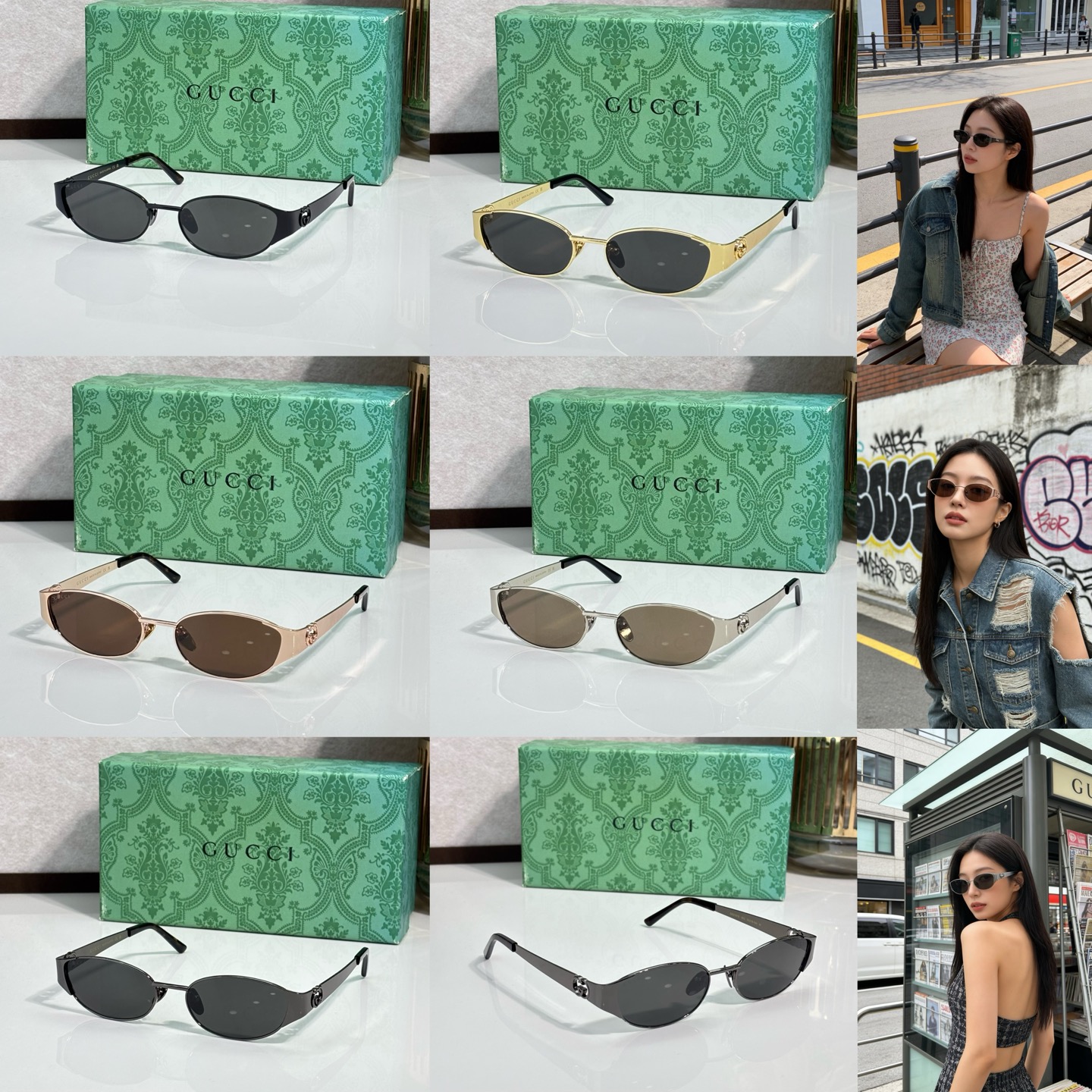 GUCCI* MODELO: GG2197S TALLA: 55口19-140