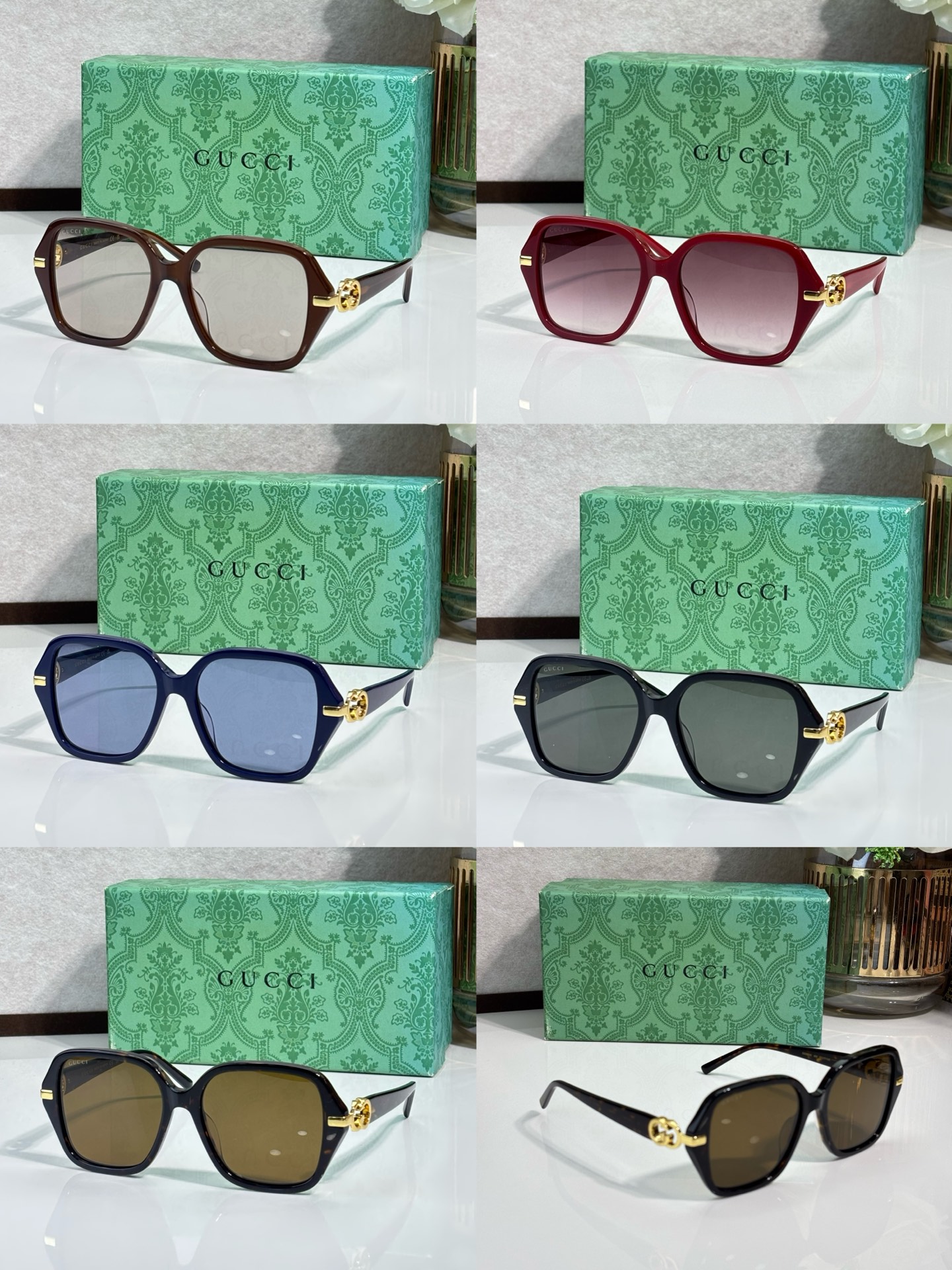 GUCCI* MODELO: GG2025S TALLA: 57口17-14