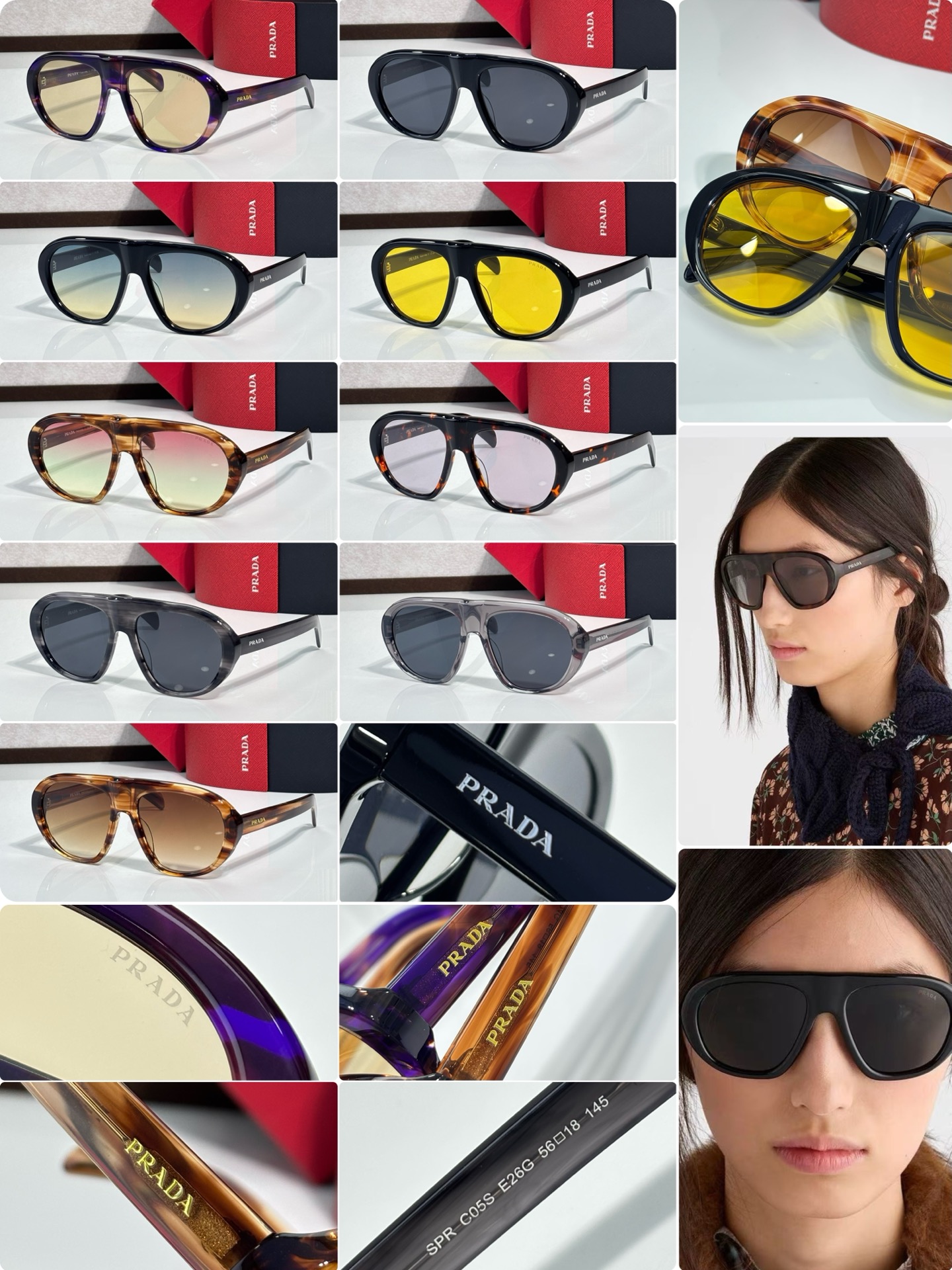 PRAD* MODELO: SPR C05S TALLA: 56口18-145
