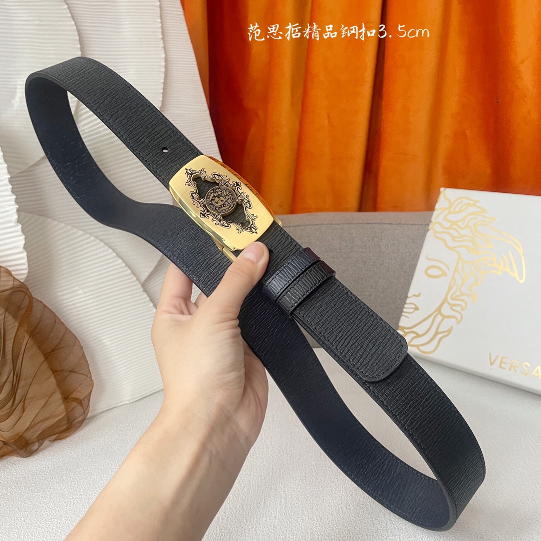 VERSACE Gürtel Versace Herren 3 5cm — photo 6