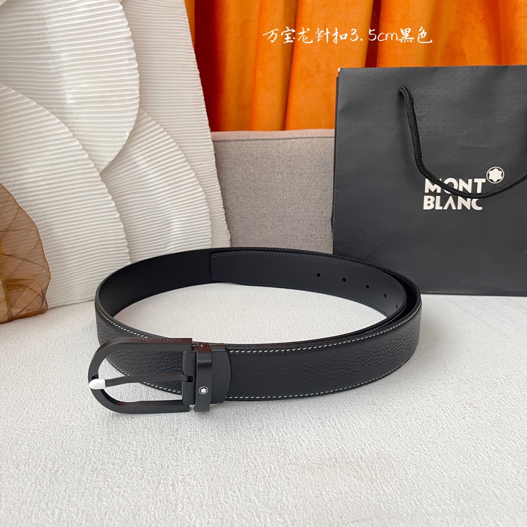 Ремни с пряжкой, две стороны Montblanc
