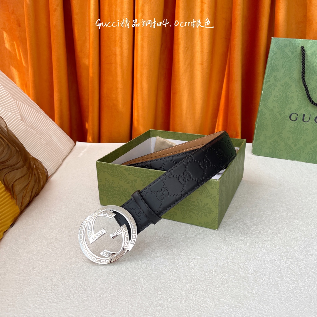 NO:140159,Original Gucci Classic imported original embossed noodles with original tree paste sand base Premium steel buckle width 4.0 cm Classic style never out of style Trendy and elegant Fashionable and versatile, belt, gucci19860909原单  Gucci 经典款进口原厂压花面 搭配原版树膏沙底 精品钢扣 宽4.0 Cm 经典永不过时款 潮流大方 时尚百搭,皮带,gucci,Belt