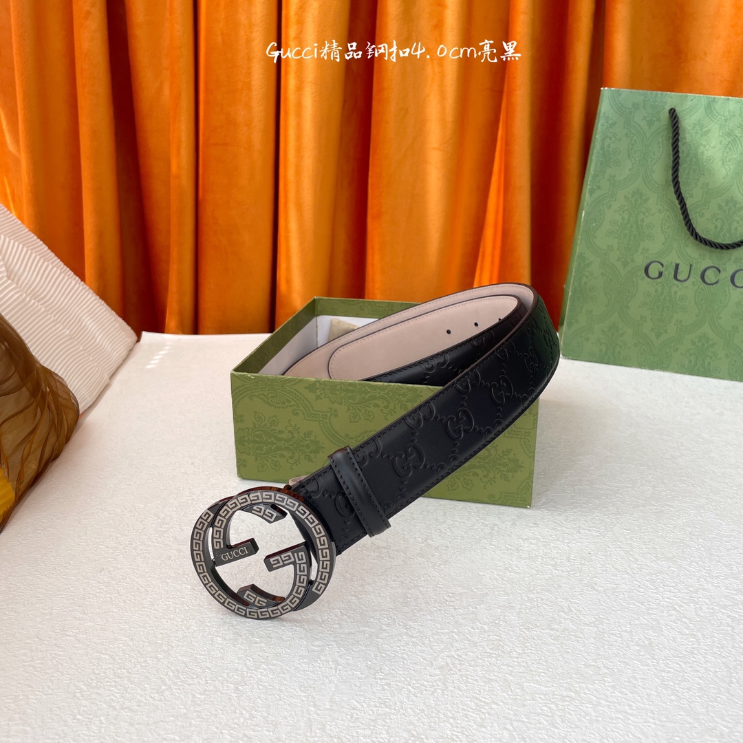 NO:140167,Original Gucci Classic imported original embossed noodles with original tree paste sand base Premium steel buckle width 4.0 cm Classic style never out of style Trendy and elegant Fashionable and versatile, belt, gucci19860909原单  Gucci 经典款进口原厂压花面 搭配原版树膏沙底 精品钢扣 宽4.0 Cm 经典永不过时款 潮流大方 时尚百搭,皮带,gucci,Belt