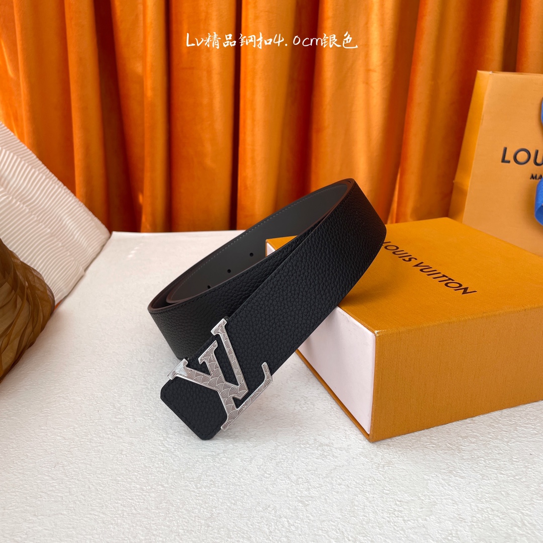 NO:140182,Original single [LOUIS VUITTON] Classic original single quality, classic lychee pattern with original plain pattern, original single fine steel buckle, fine workmanship, detailed picture view, real photography, high-end luxury, width 4.0cm, belt, louis vuitton19860909原单【LOUIS VUITTON】经典原单品质,经典荔枝纹搭配原版平纹底,原单精品钢扣,精工制作,细节看图,实物拍摄,高端奢华,宽度4.0cm,皮带,louis vuitton,Belt